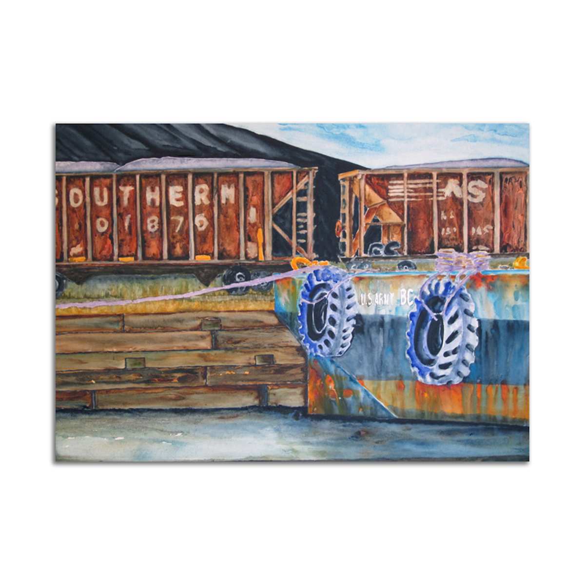 At the Bulworks by Karen Schneider 