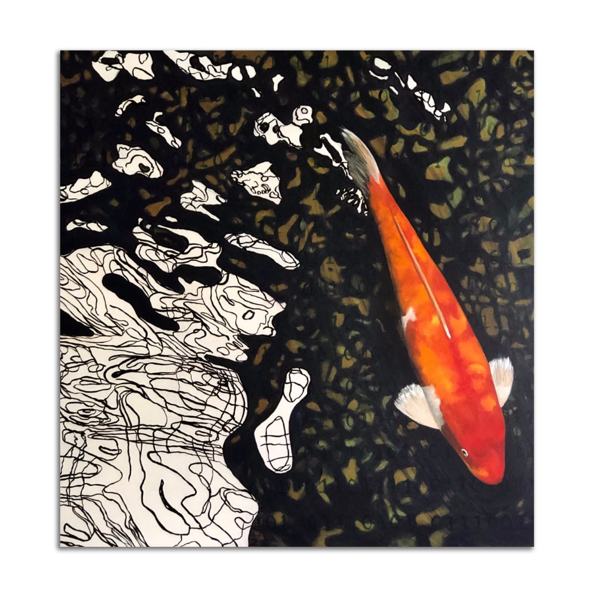 Auspicious Koi by Kat Allie 
