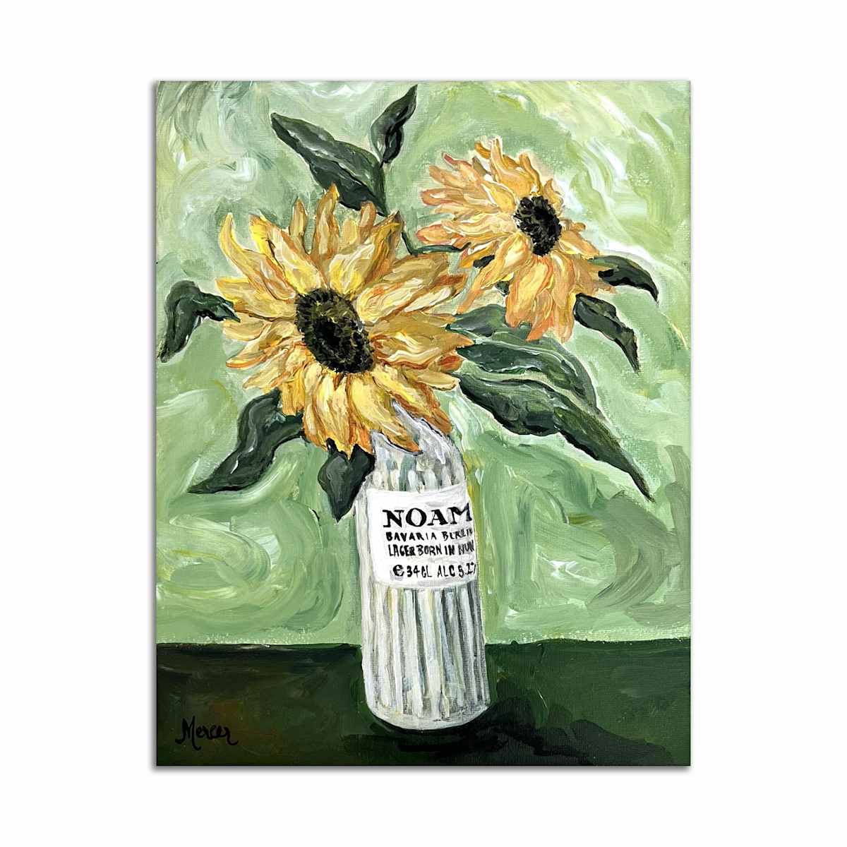 Sunflowers & Oxford by Becca Mercer, Image 2.