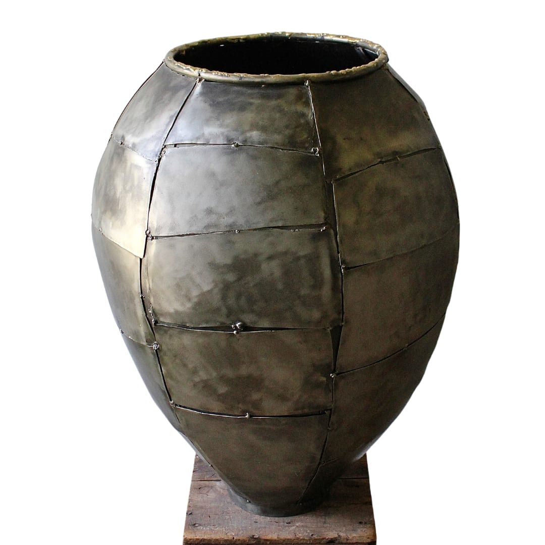 Big Steel Jar by Ken Richardson 