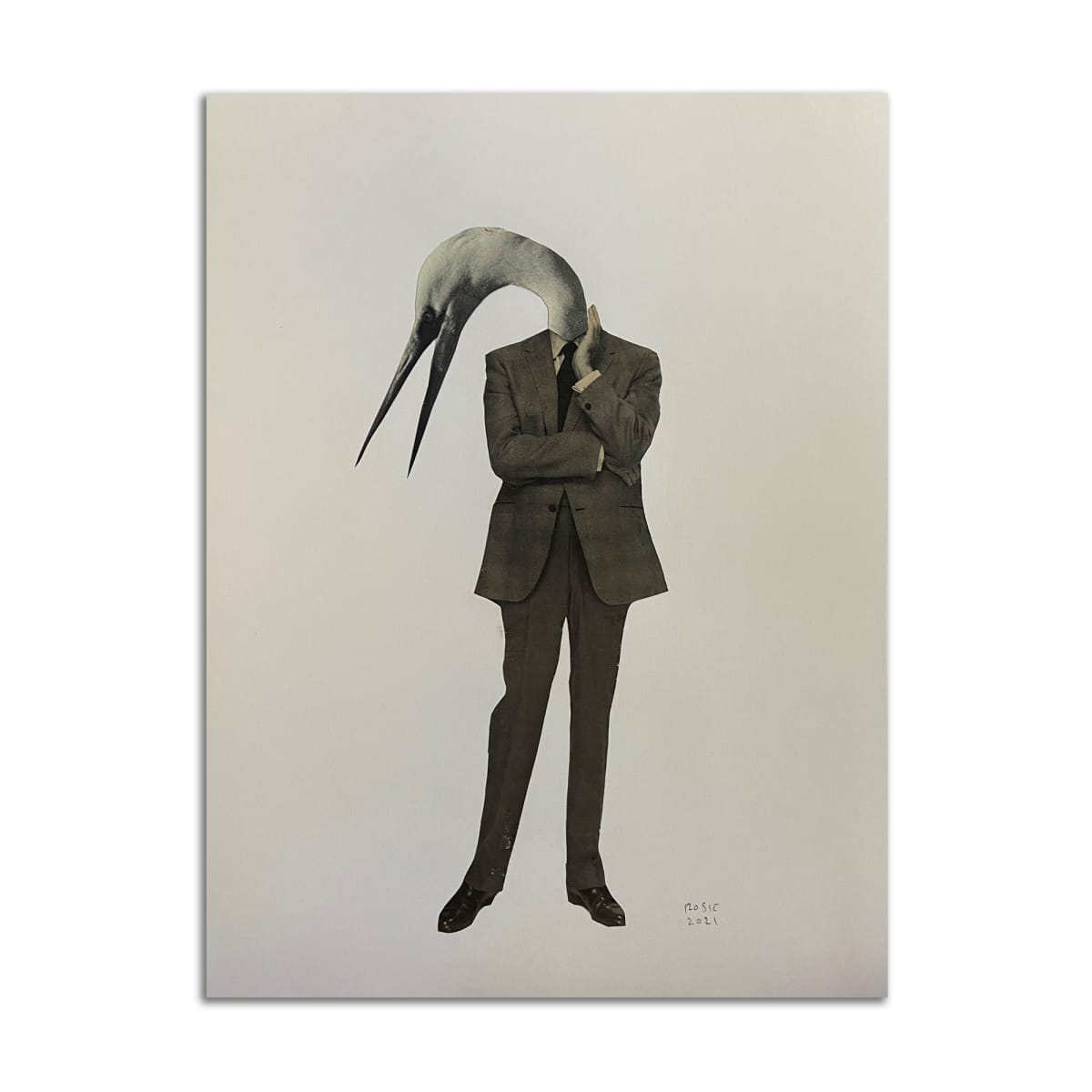 Bird in Business Suit by Rosie Winstead 