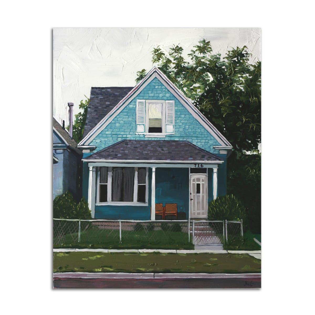 Blue House by Jared Gillett, Image 1.