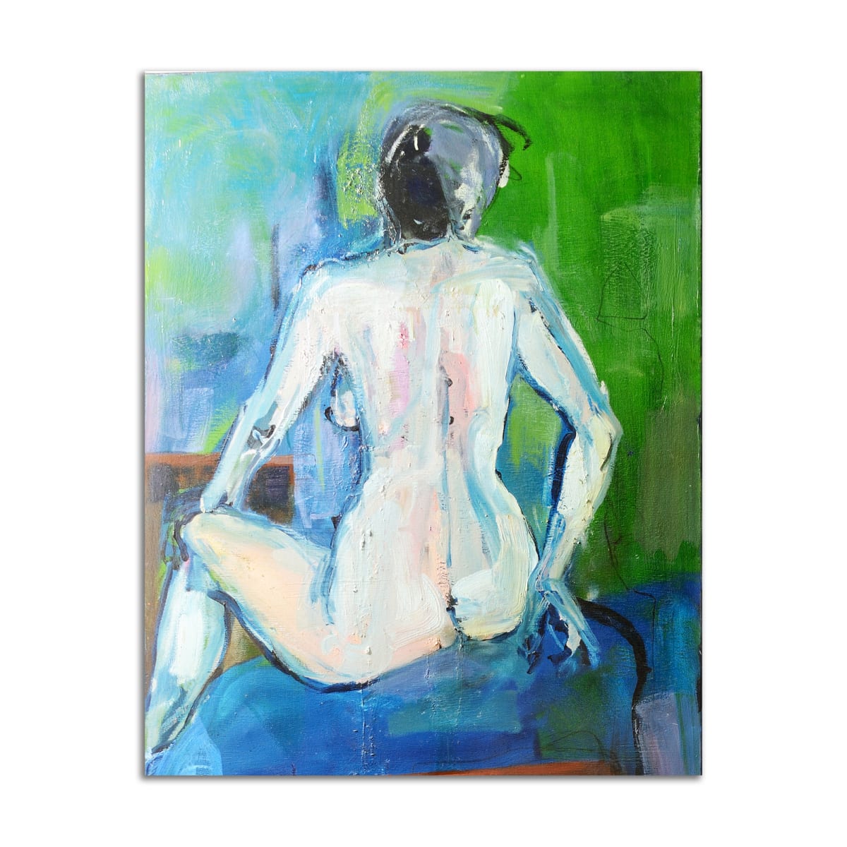 Blue Nude by Stephanie Cramer 