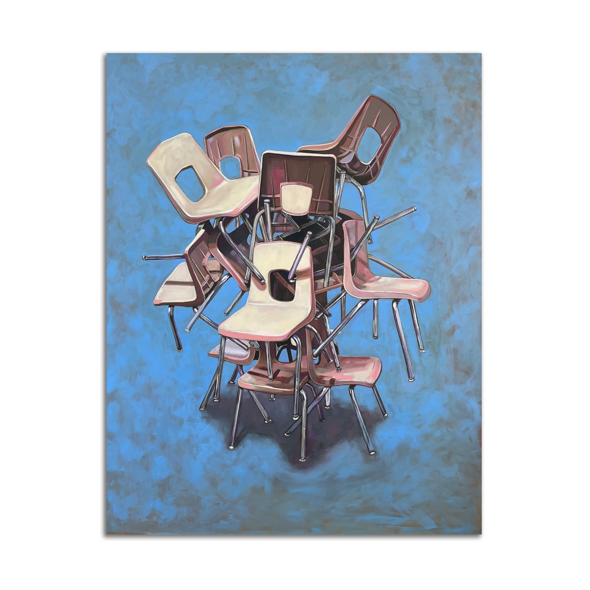 Chair Stack by Jared Gillett 