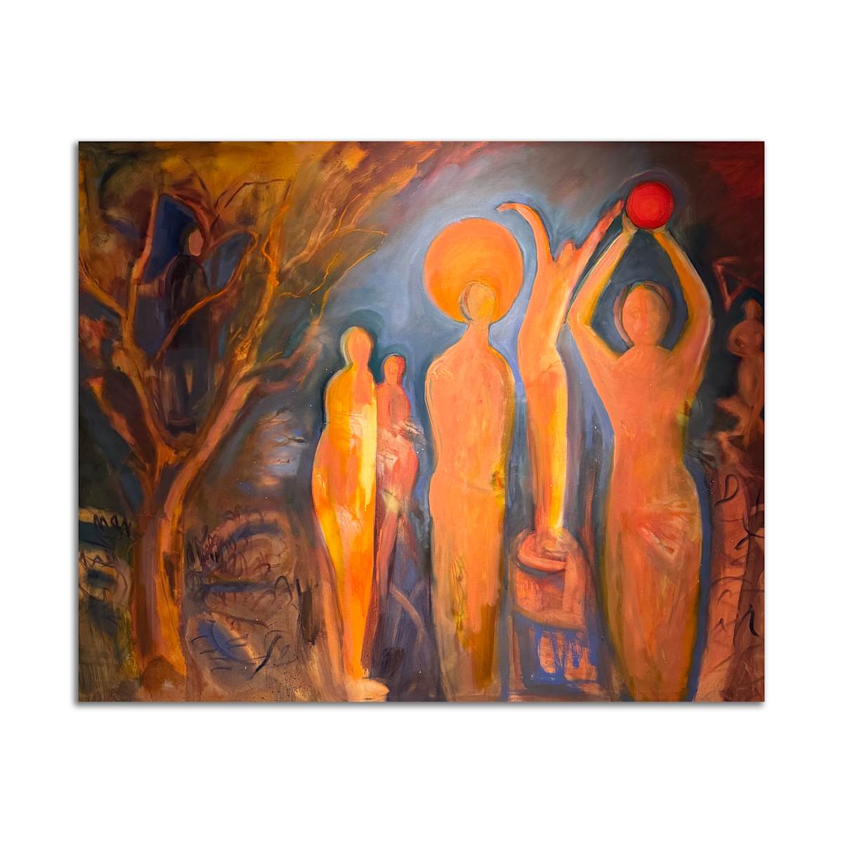 Conversations Under Moon Glow by Jan Hyde, Image 2.