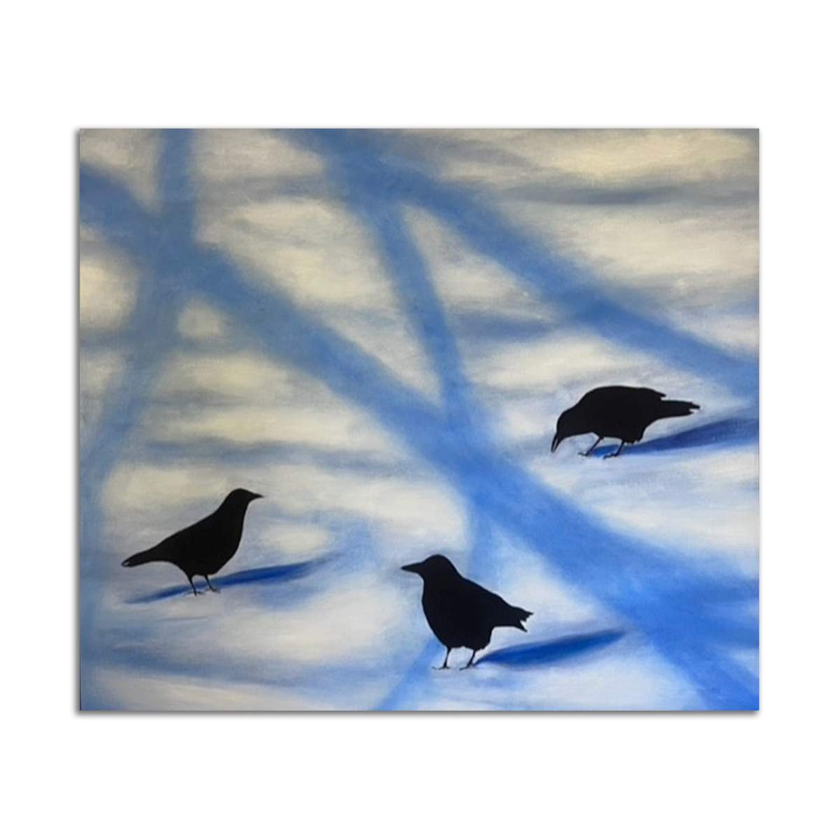 Crows in the Trees by Lil Olive 