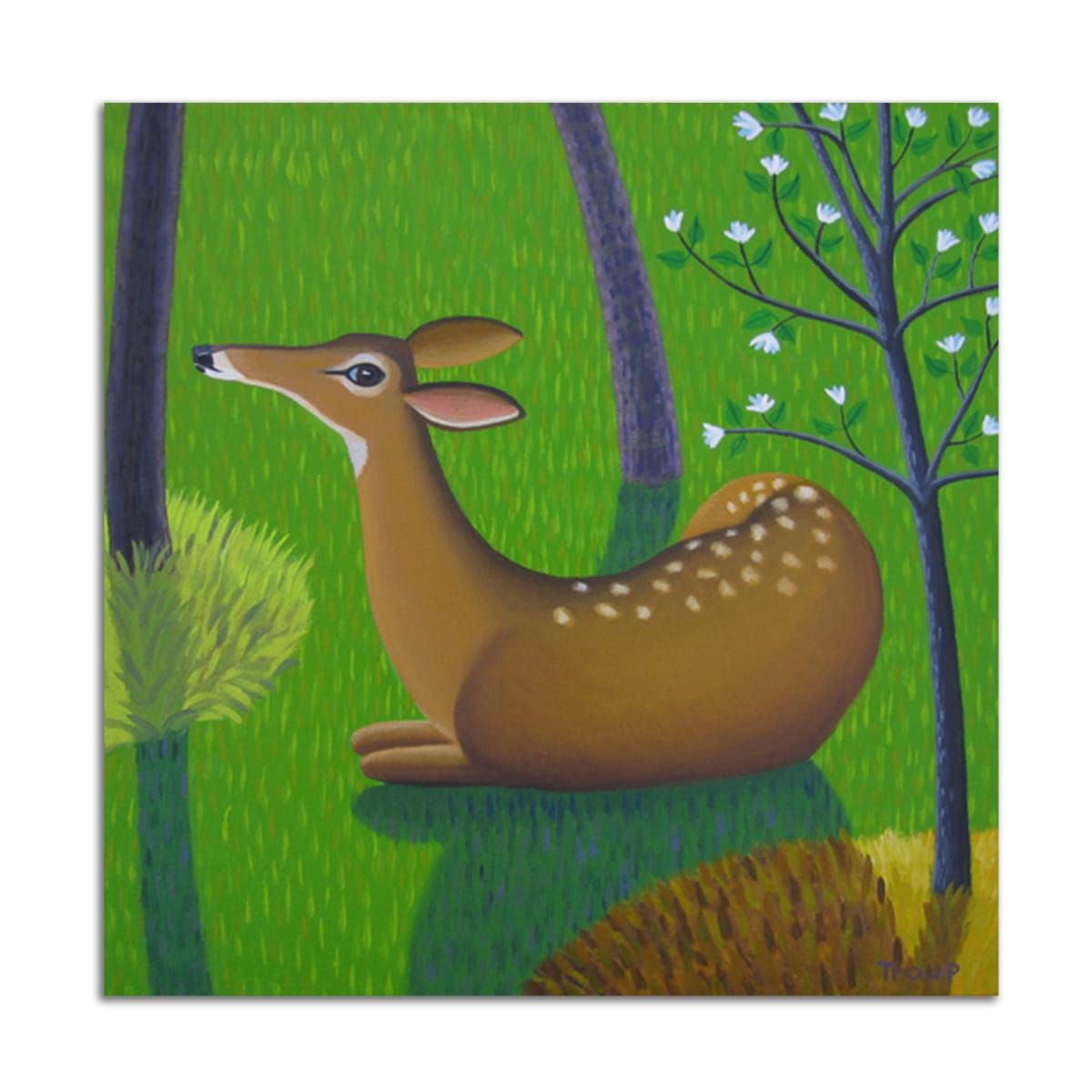 Day Deer by Jane Troup, Image 1.