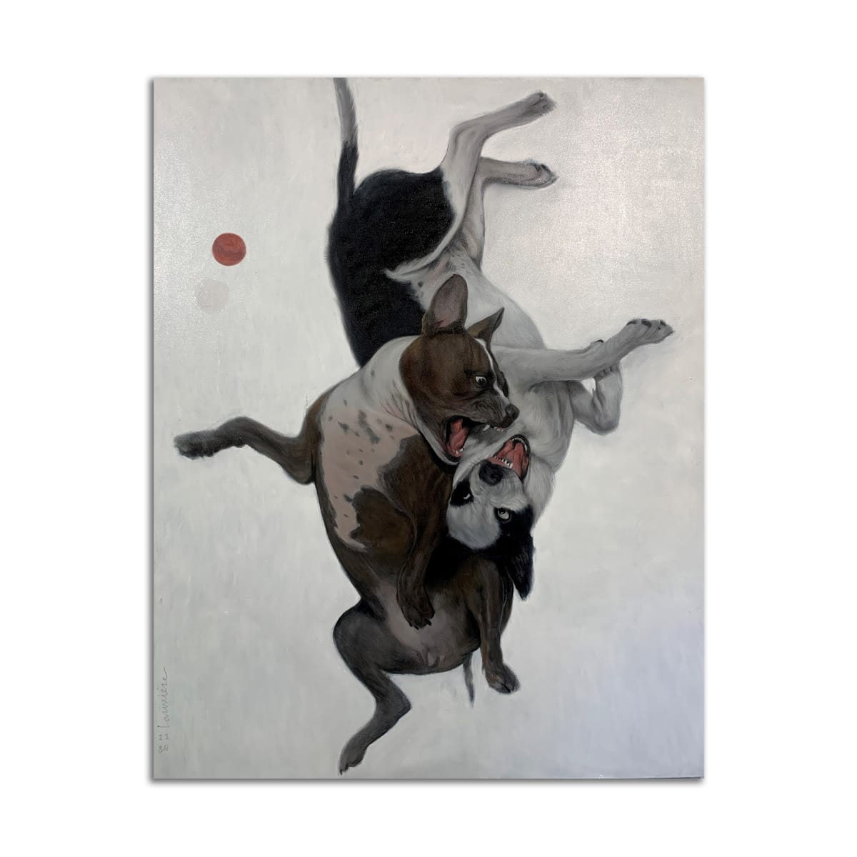 Dog Fight by Brad Noble x François Larivière 