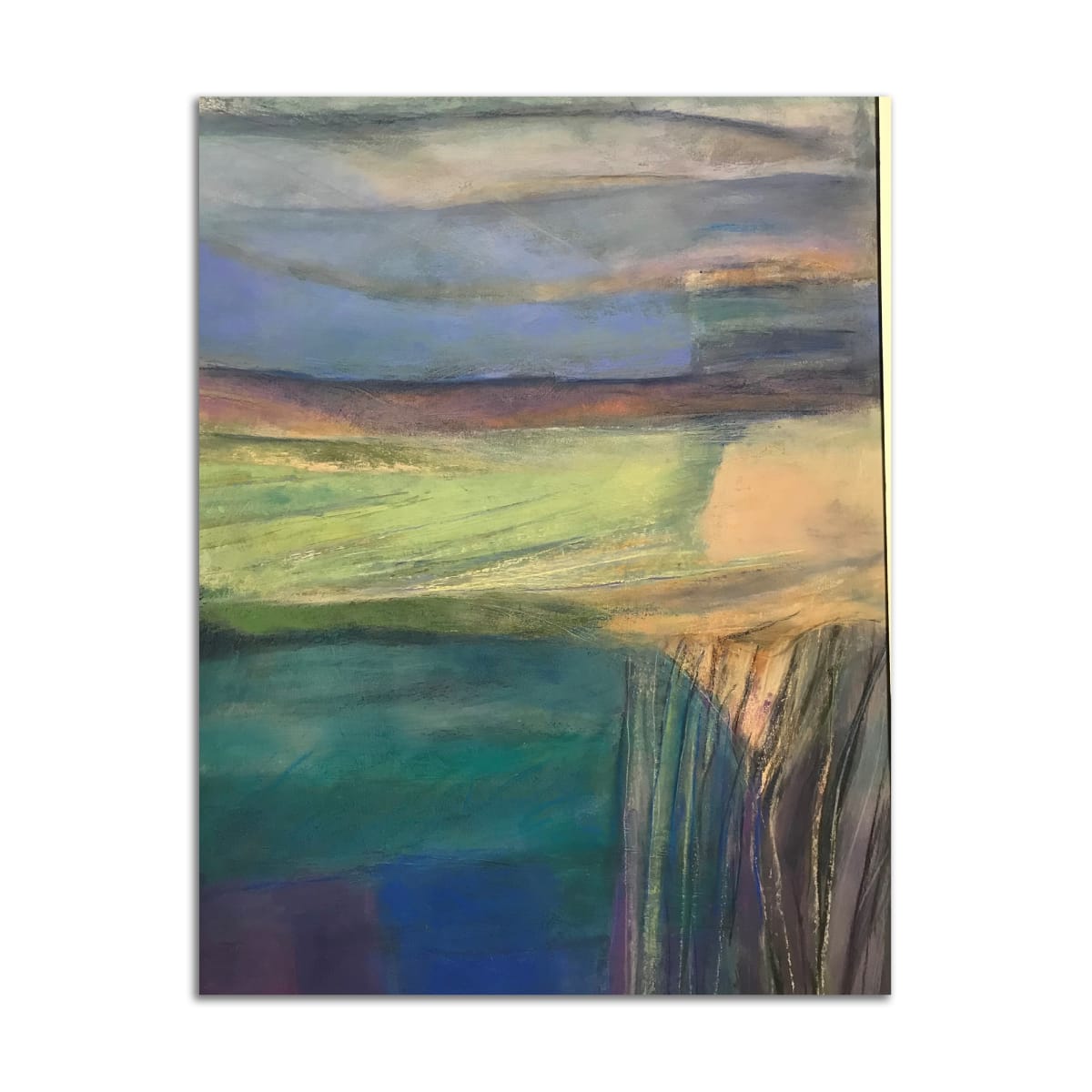 Early Spring Pond by Jane Parker, Image 1.
