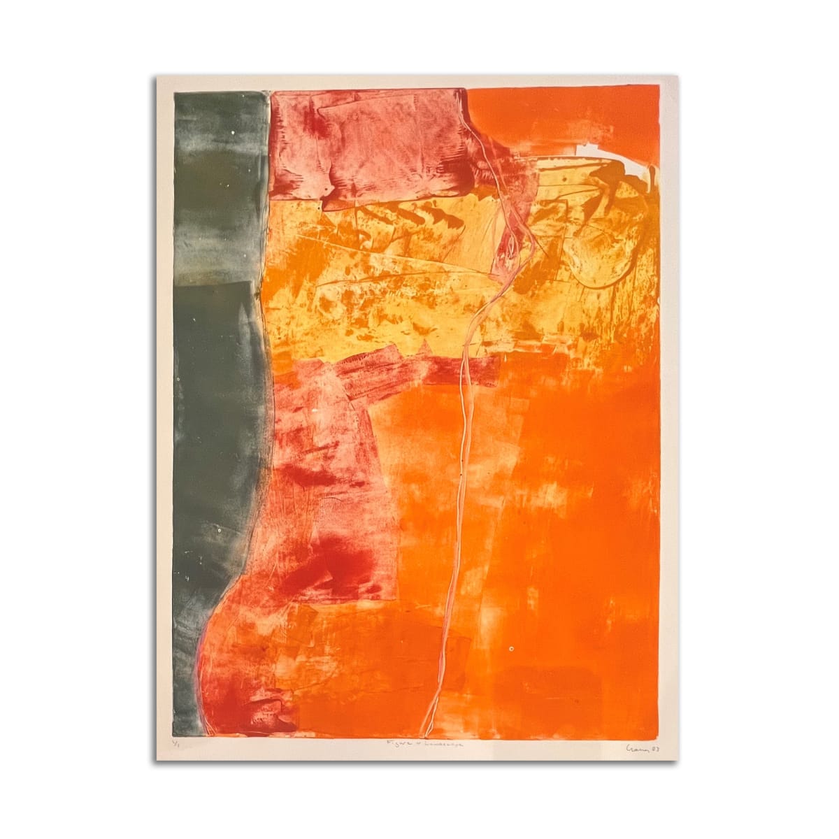 Figure with Landscape by Stephanie Cramer, Image 1.