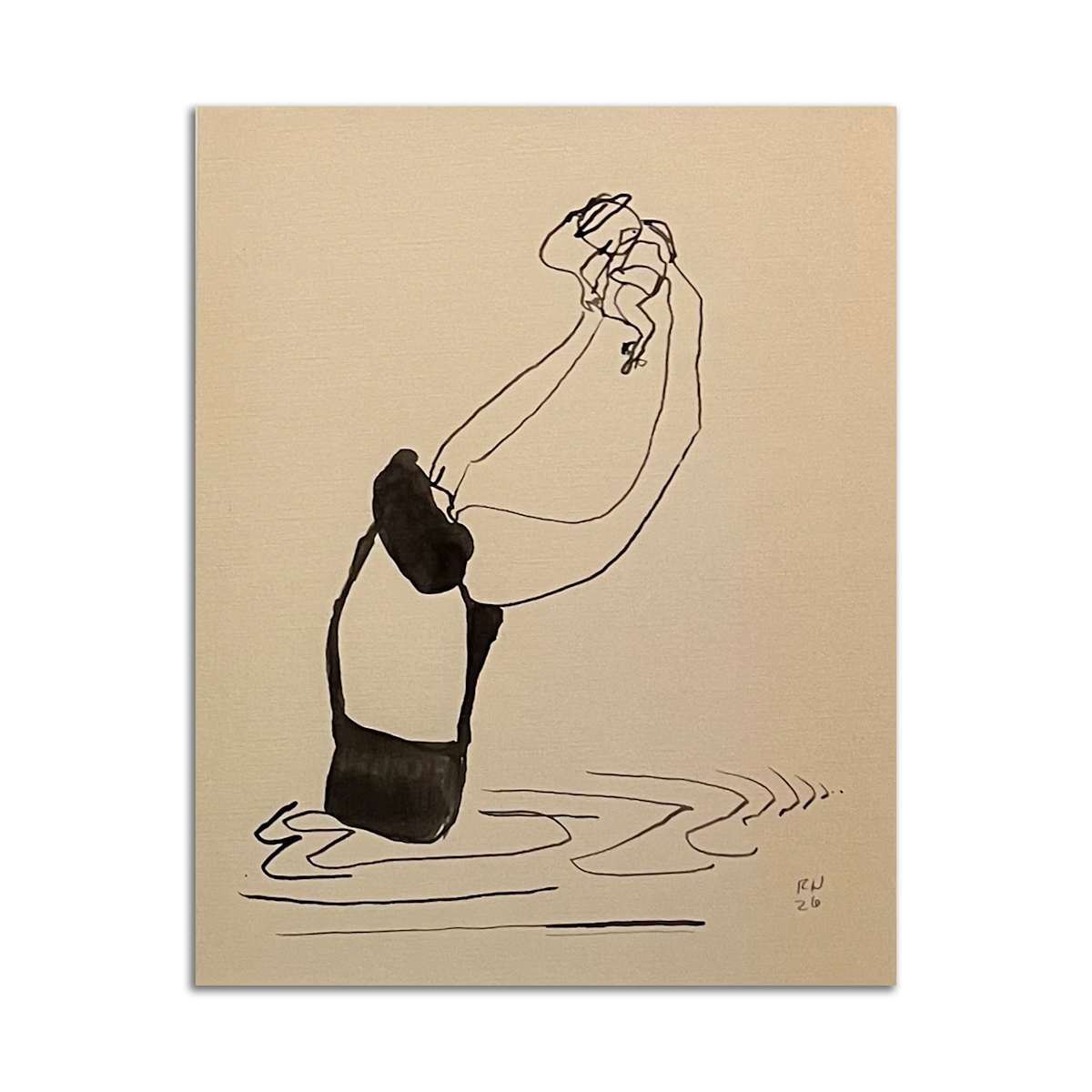 First Swim by Rosie Winstead, Image 1.