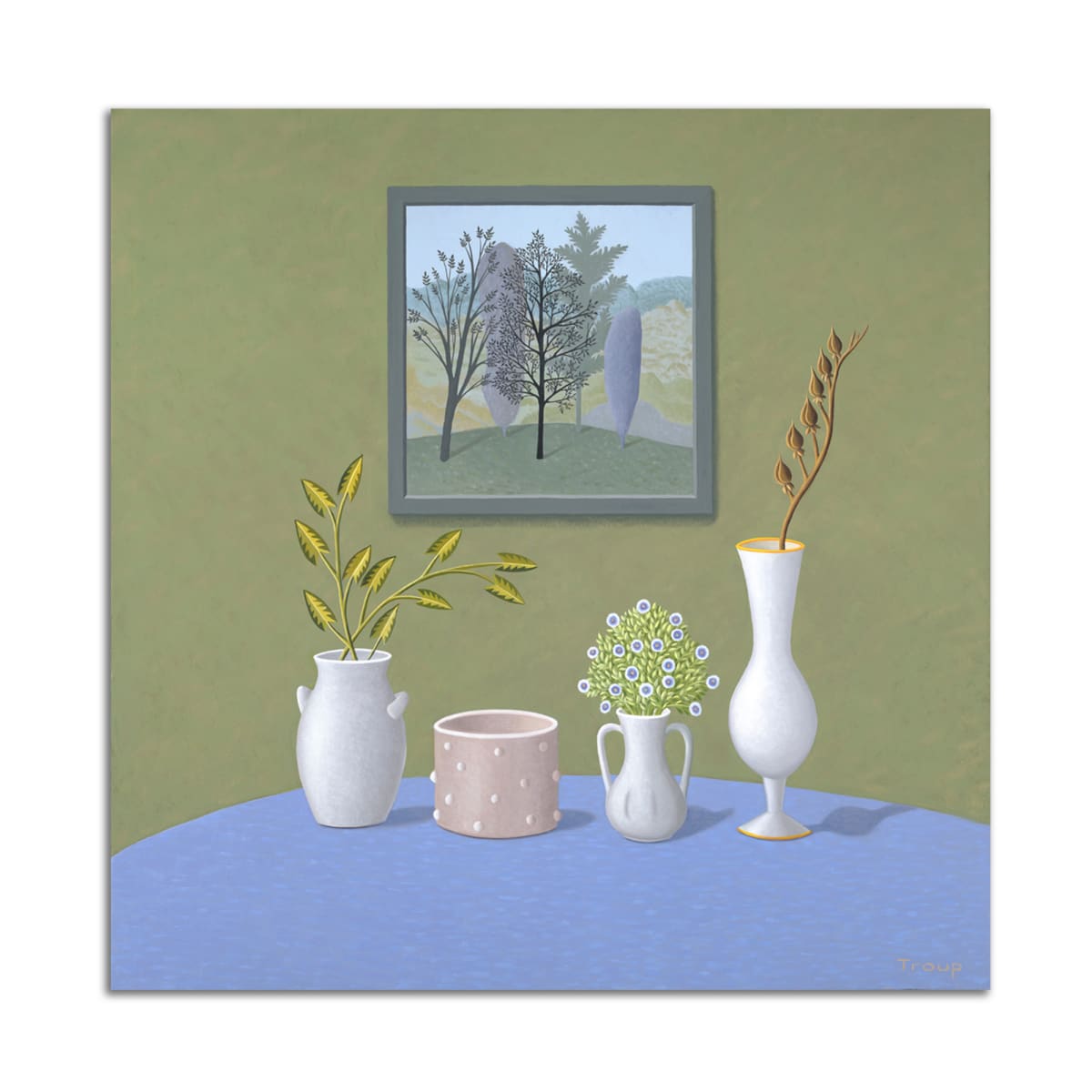 Four Vases by Jane Troup, Image 1.