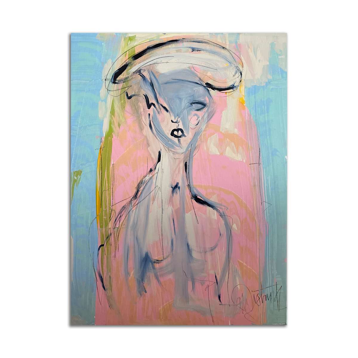 French Lady Study I by Anna Sistrunk 