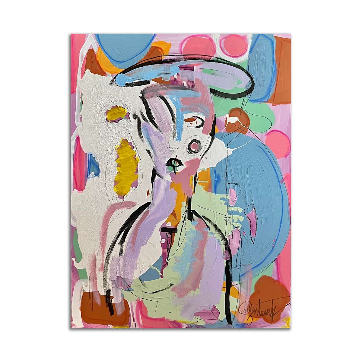 French Lady Study II by Anna Sistrunk 