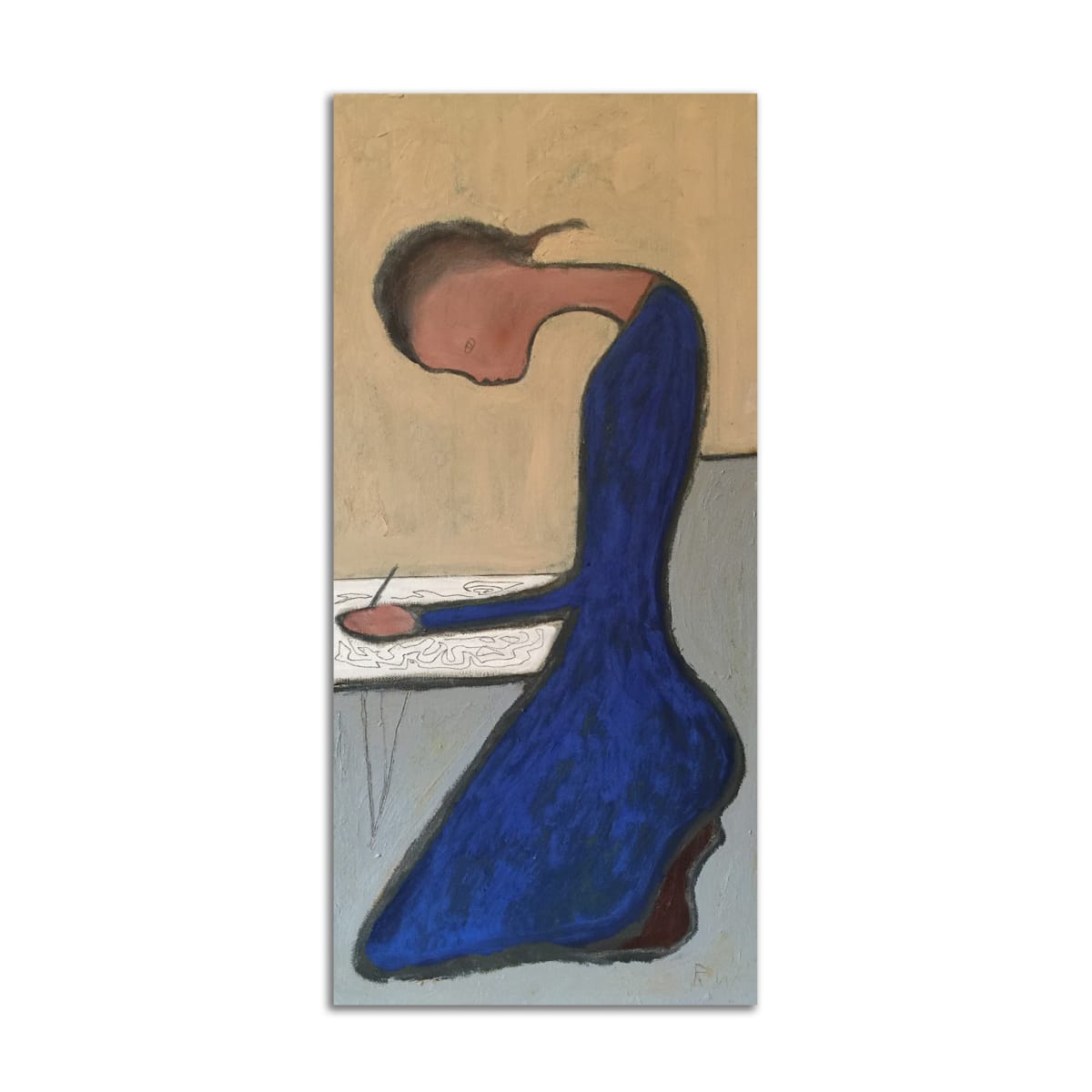 Girl in Blue by Rosie Winstead 