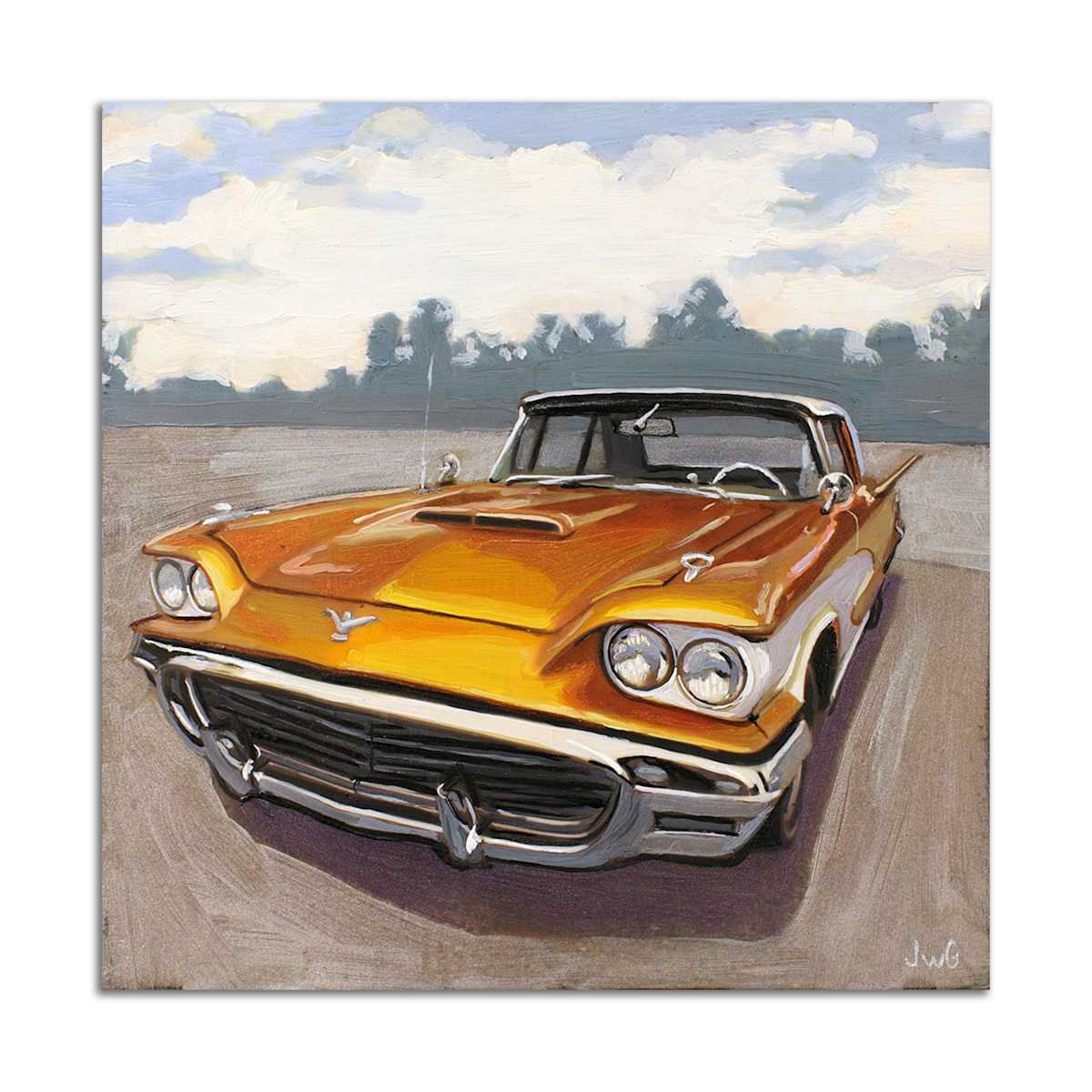 Gold Cadillac by Jared Gillett 