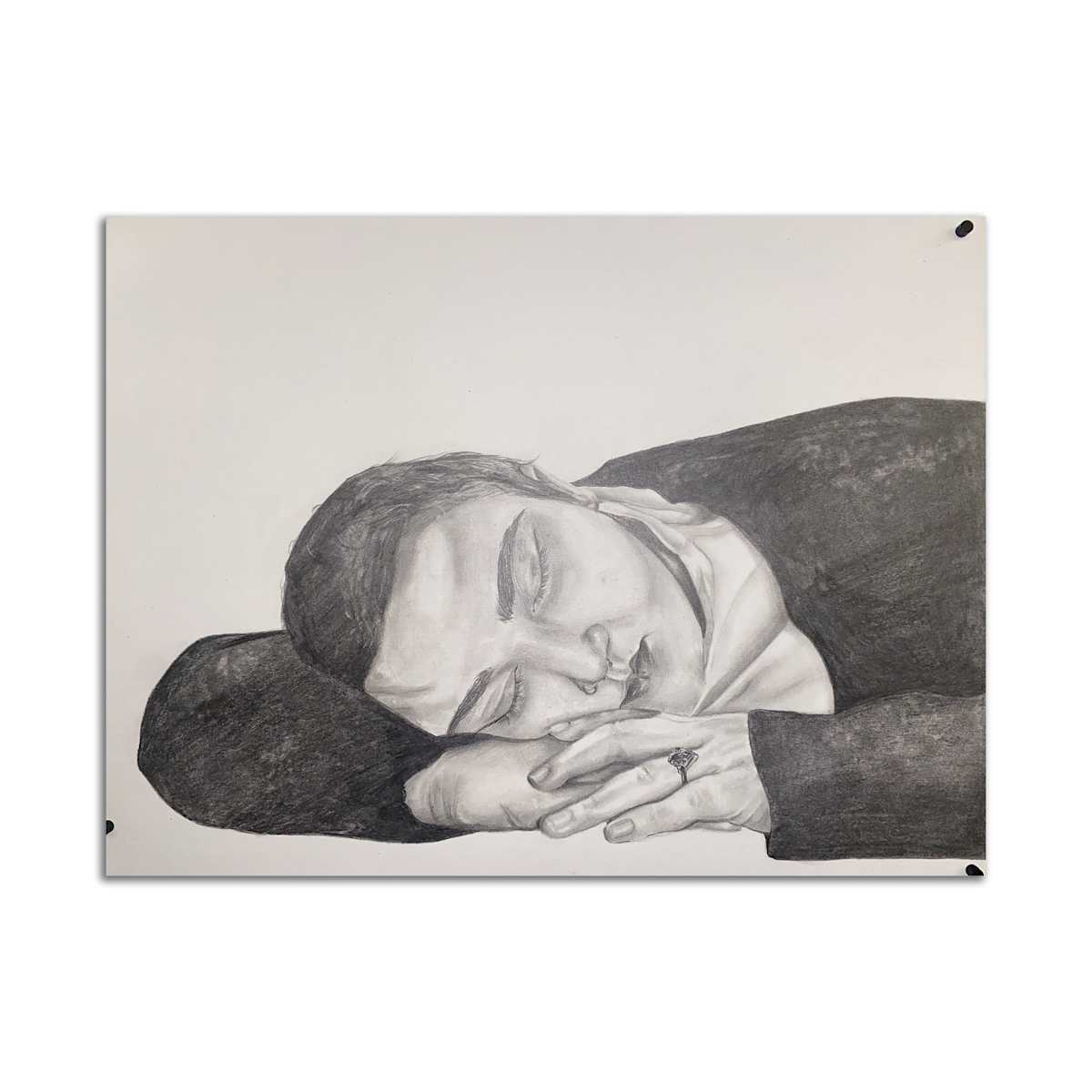 Untitled Self Portrait by Haley Gage 