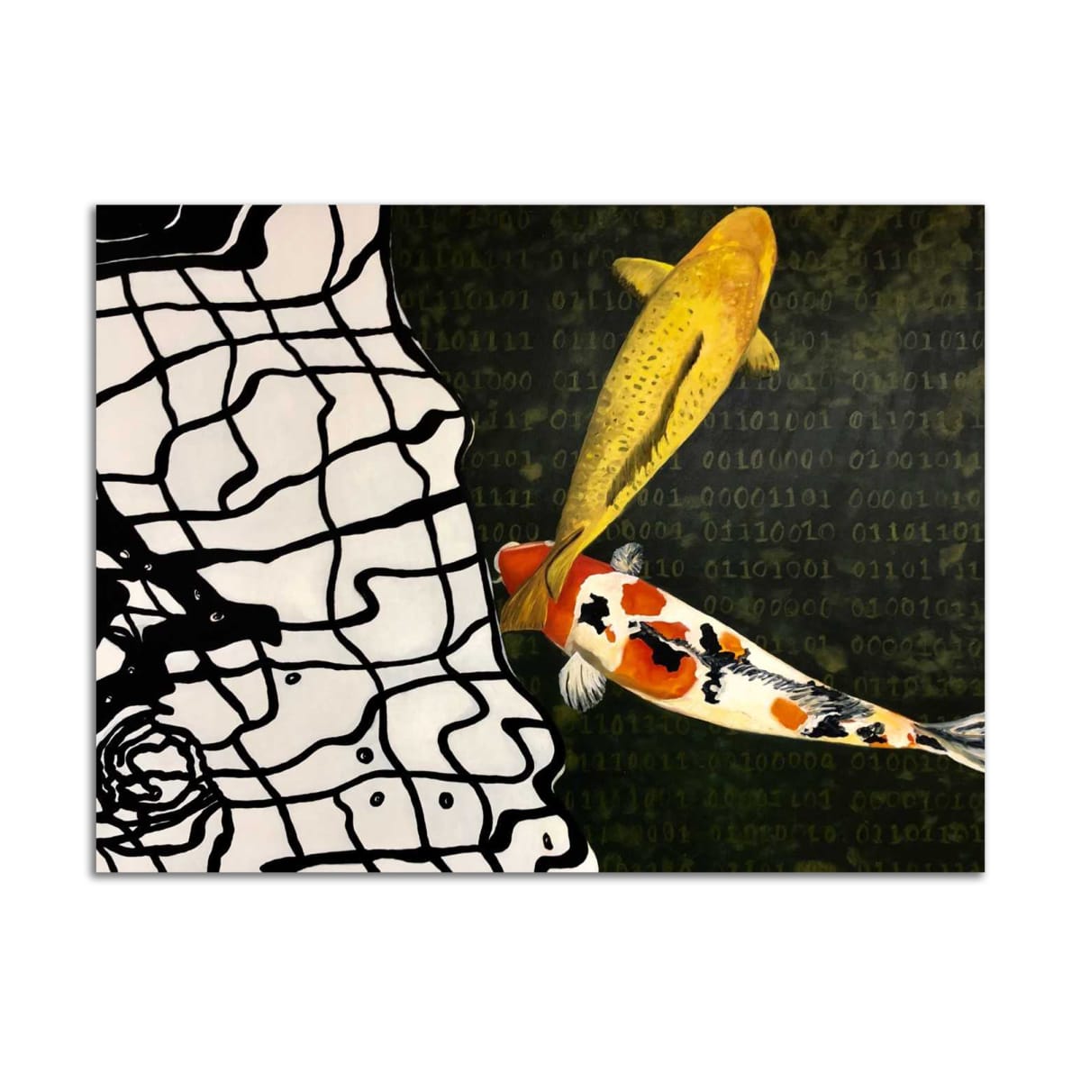 Harmonious Koi by Kat Allie, Image 1.