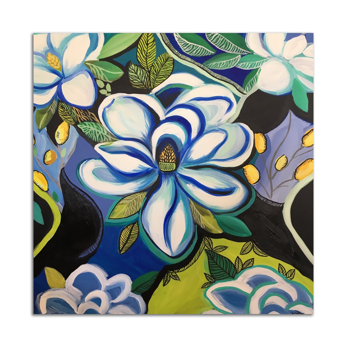 Magnolias at Midnight by Katie Rodick 