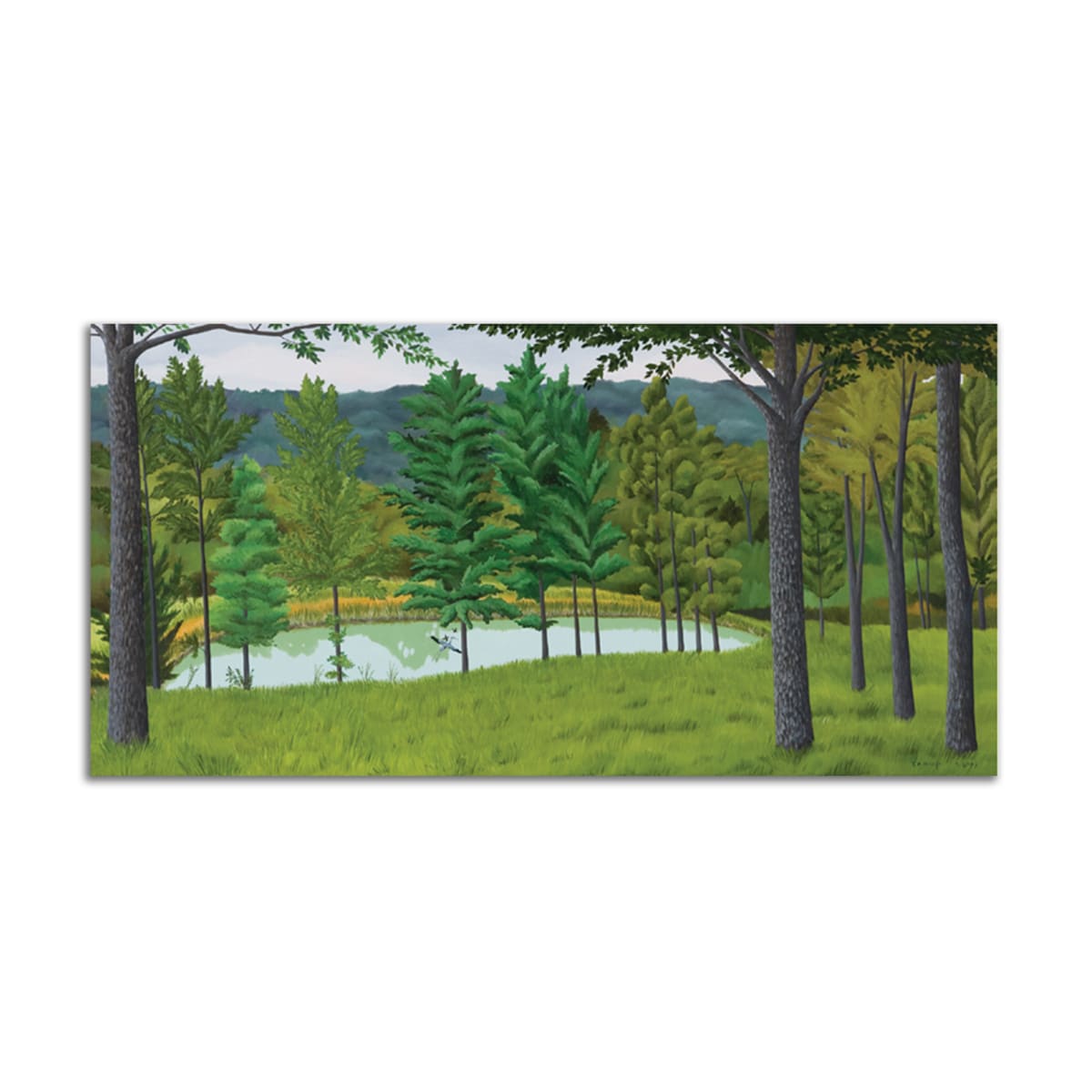 Knoll Pond by Jane Troup 