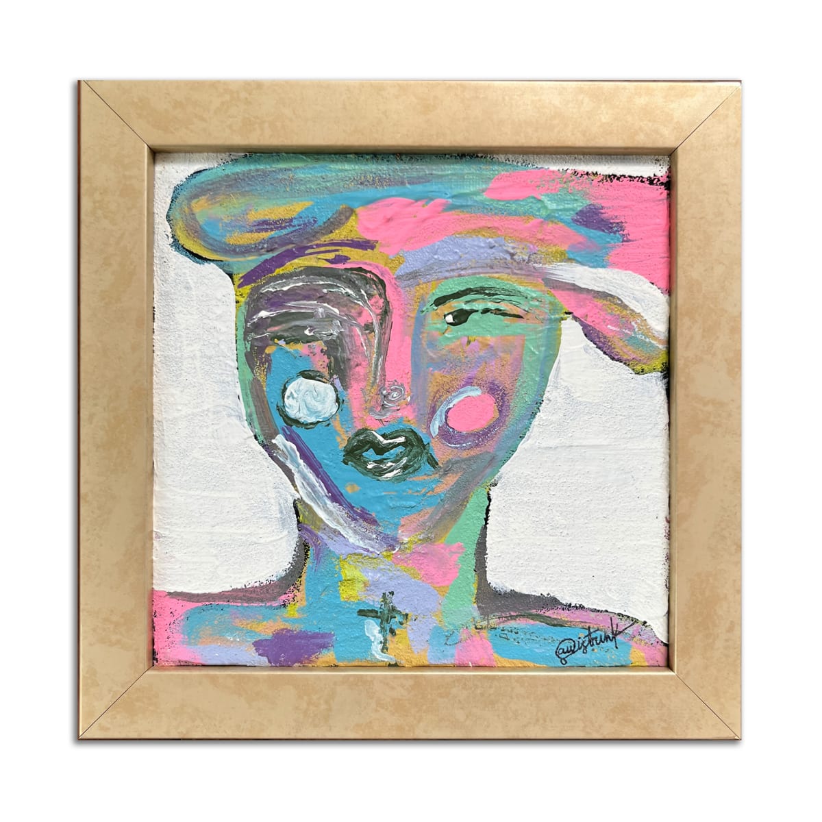 Lady in Abstract by Anna Sistrunk, Image 1.
