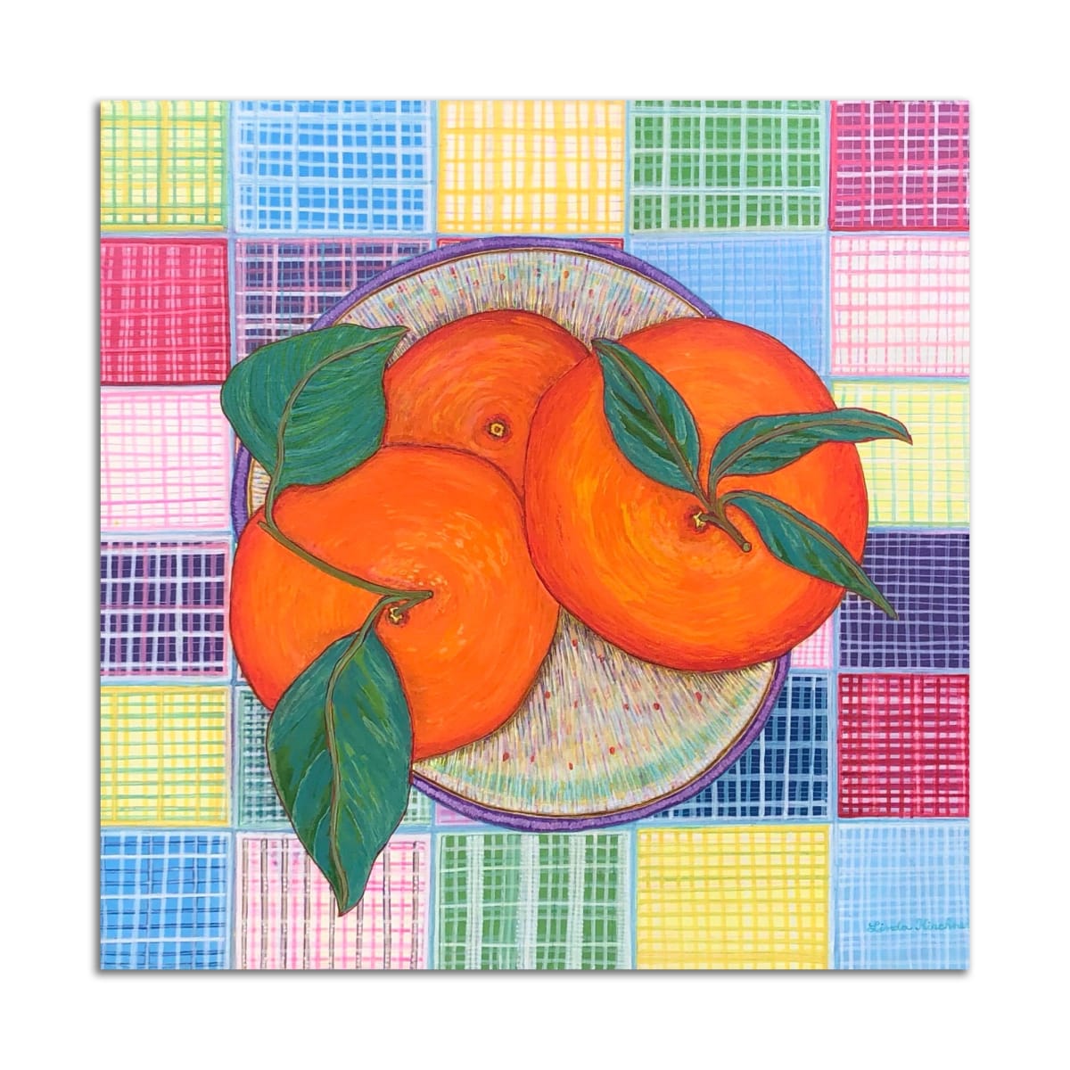 Delanie's Peaches by Linda Kirchner 