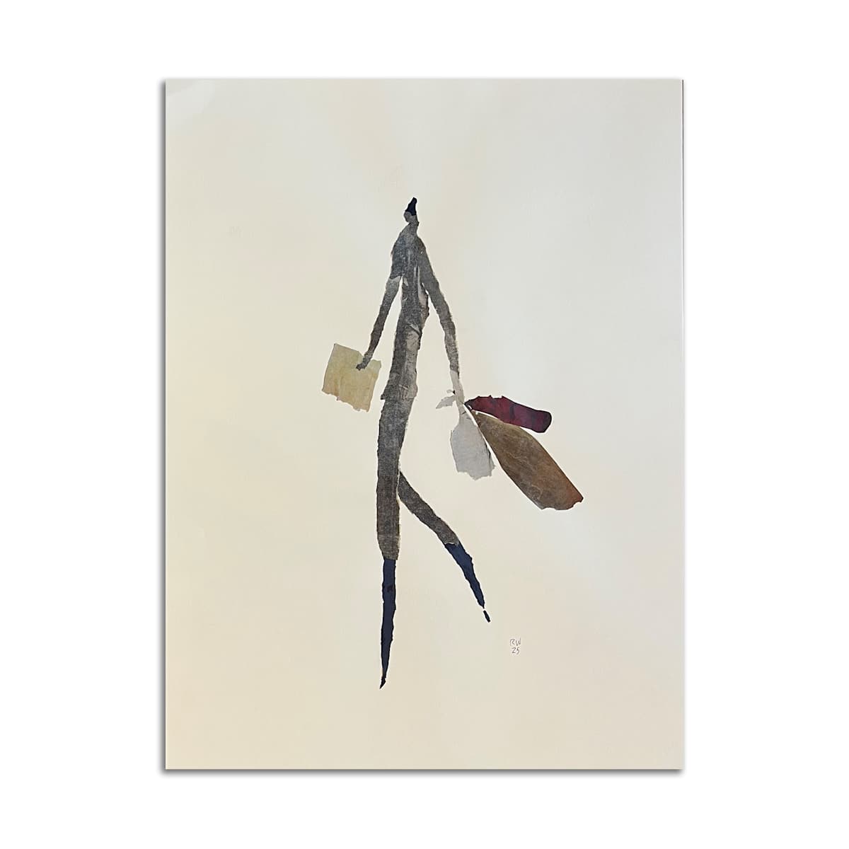 Man with Sign by Rosie Winstead, Image 1.