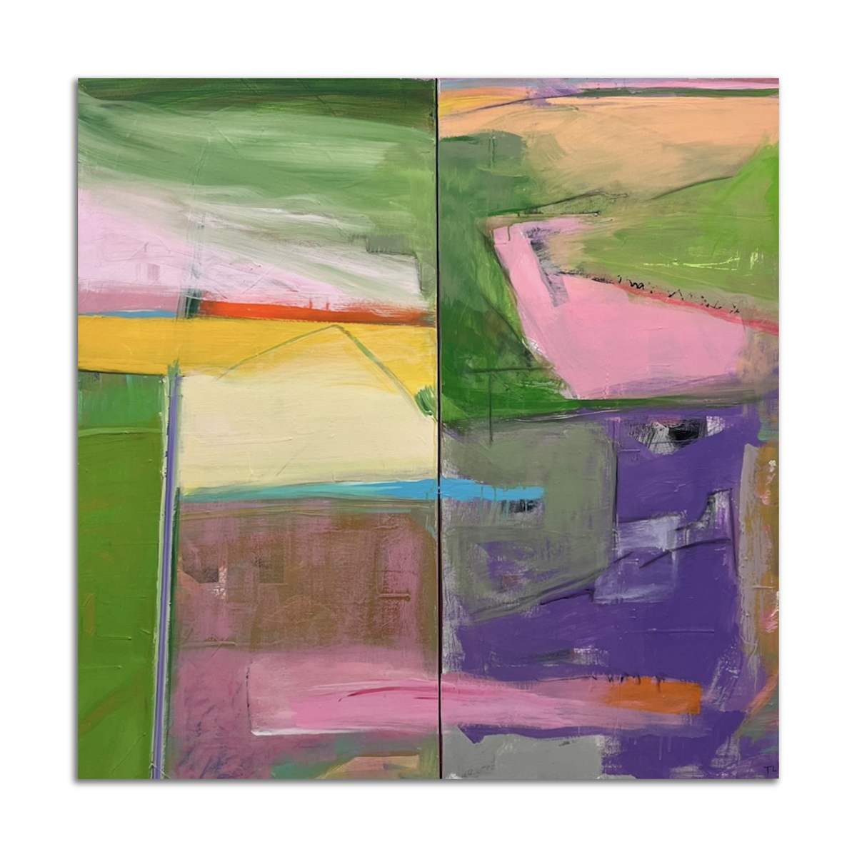 Pink and Green by Tom Beale 