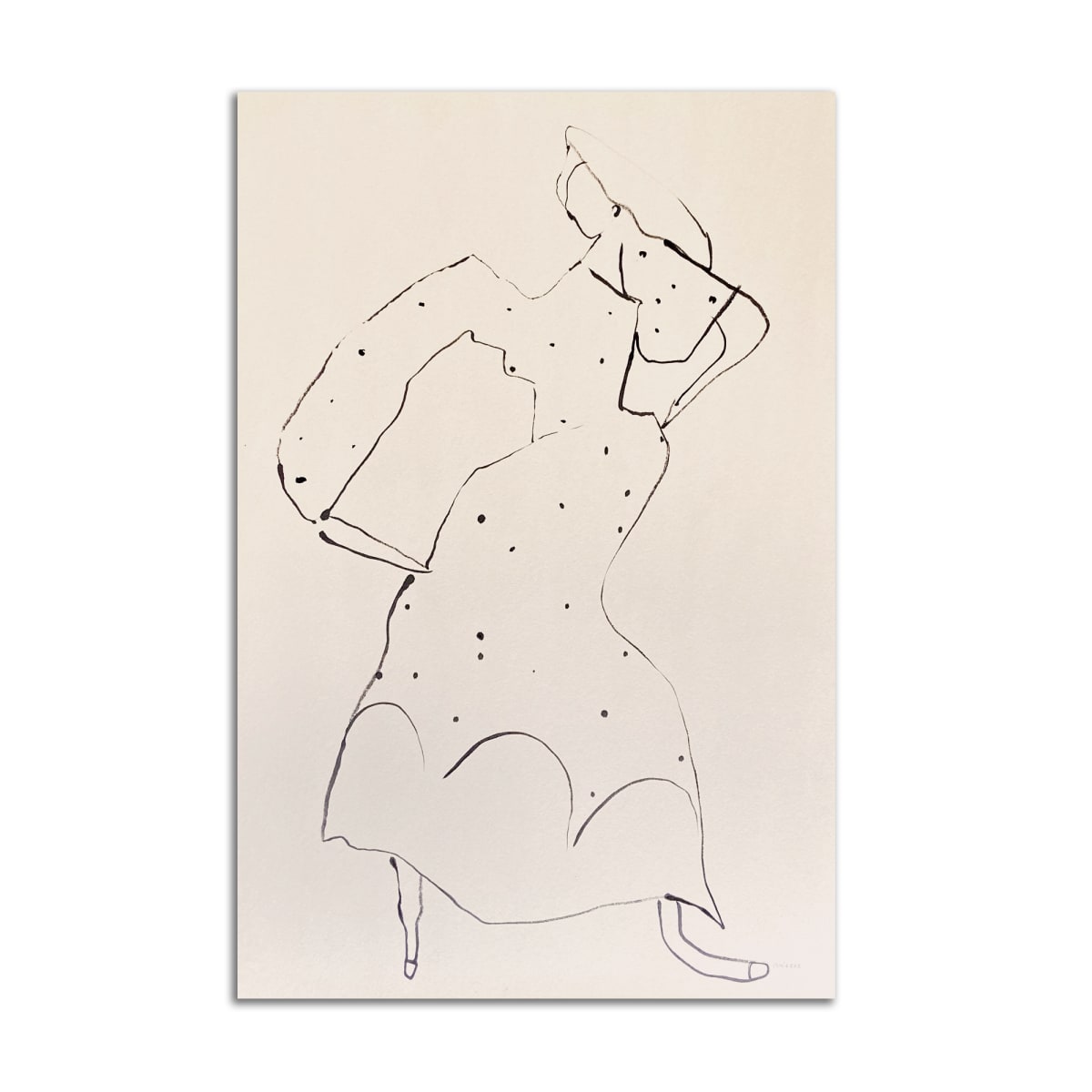 Polka Dot Dress by Rosie Winstead 