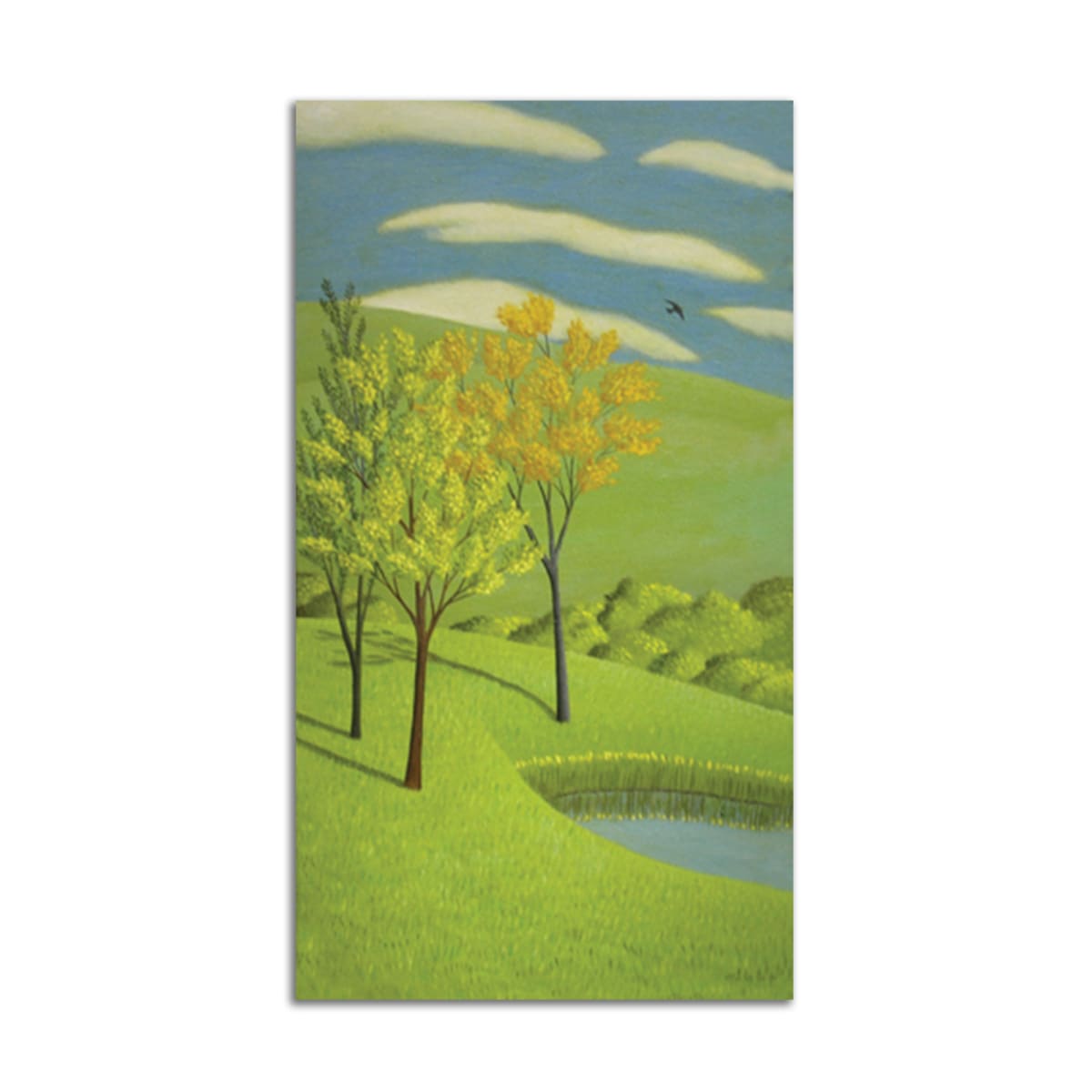 Pond and Trees by Jane Troup, Image 1.