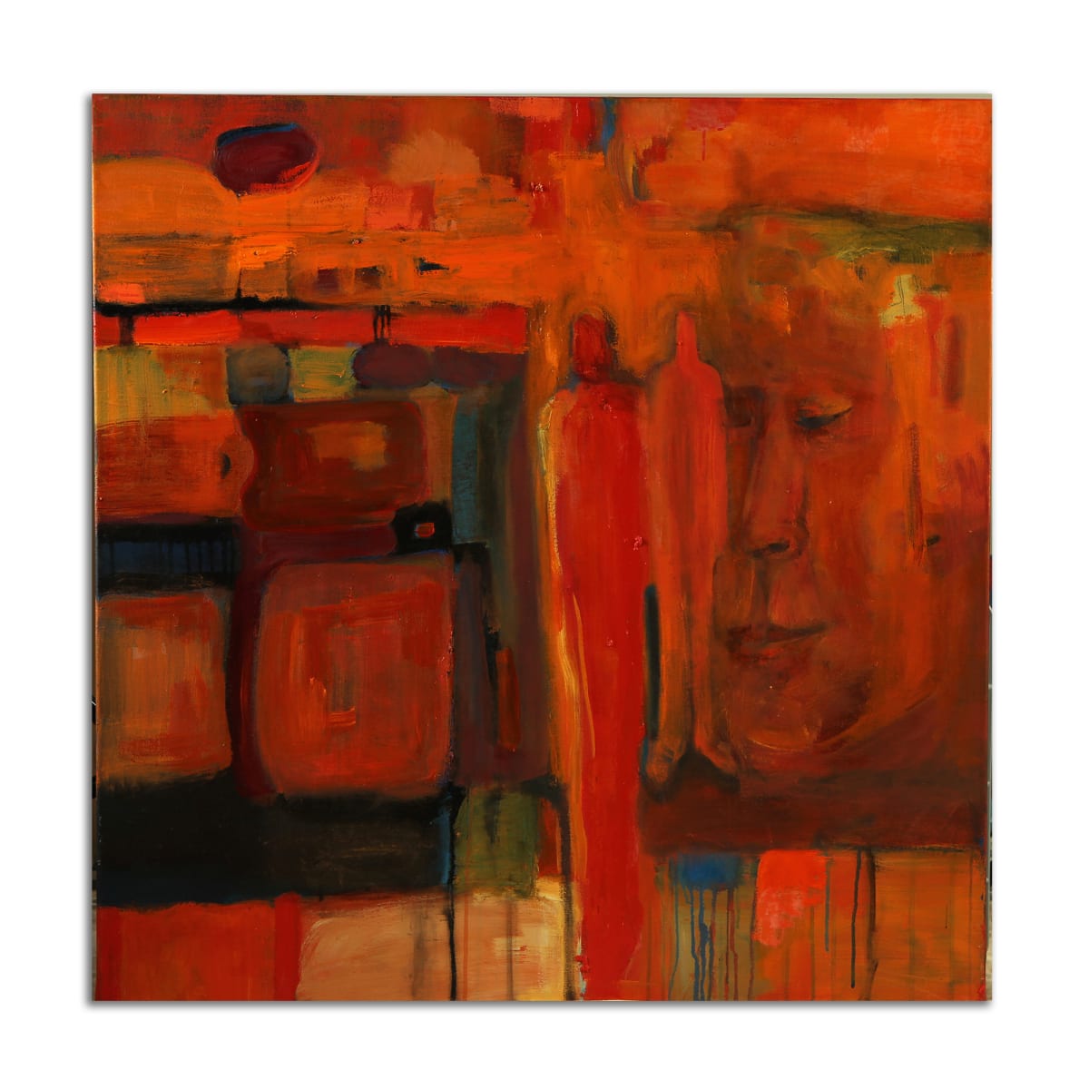 Red Figure Abstract by Stephanie Cramer, Image 1.