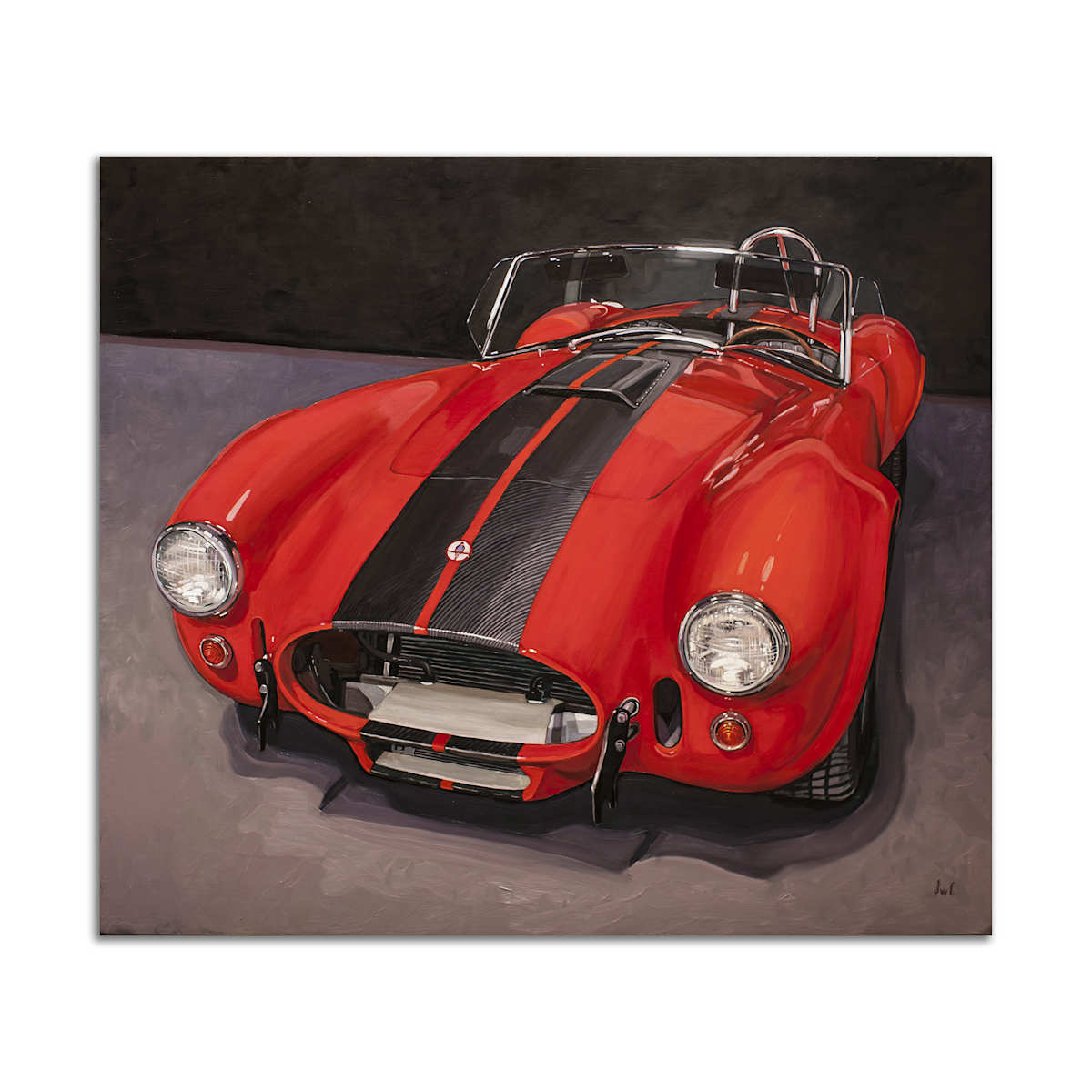 Red Shelby by Jared Gillett 
