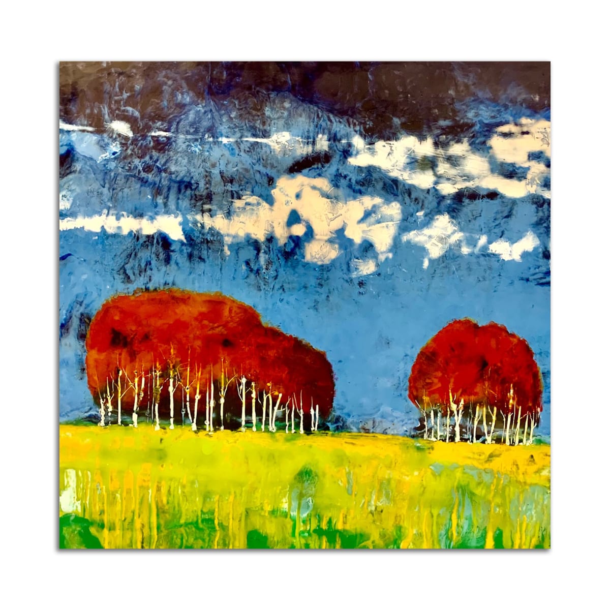 Red Trees  l by TD Scott, Image 1.