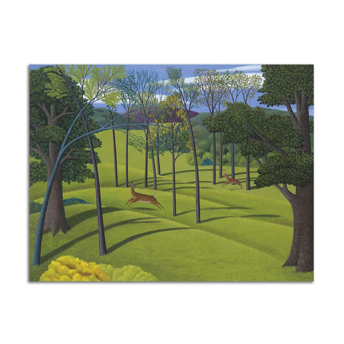 Running Deer by Jane Troup, Image 1.