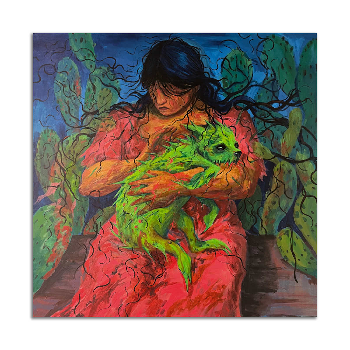 Keeping my Cactus Chihuahua Safe by Olga Shute 