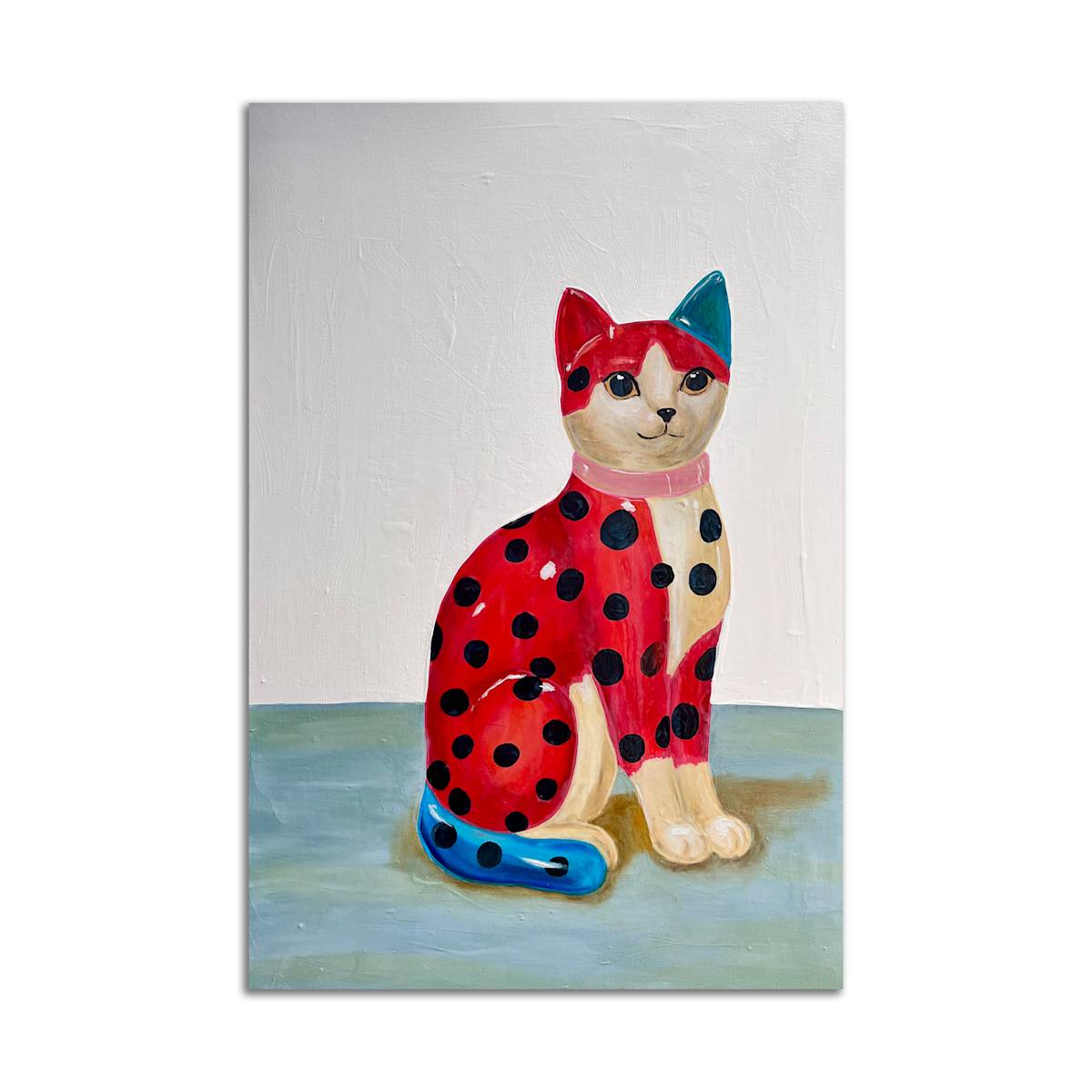 Staffordshire Cat by Anna Sistrunk 