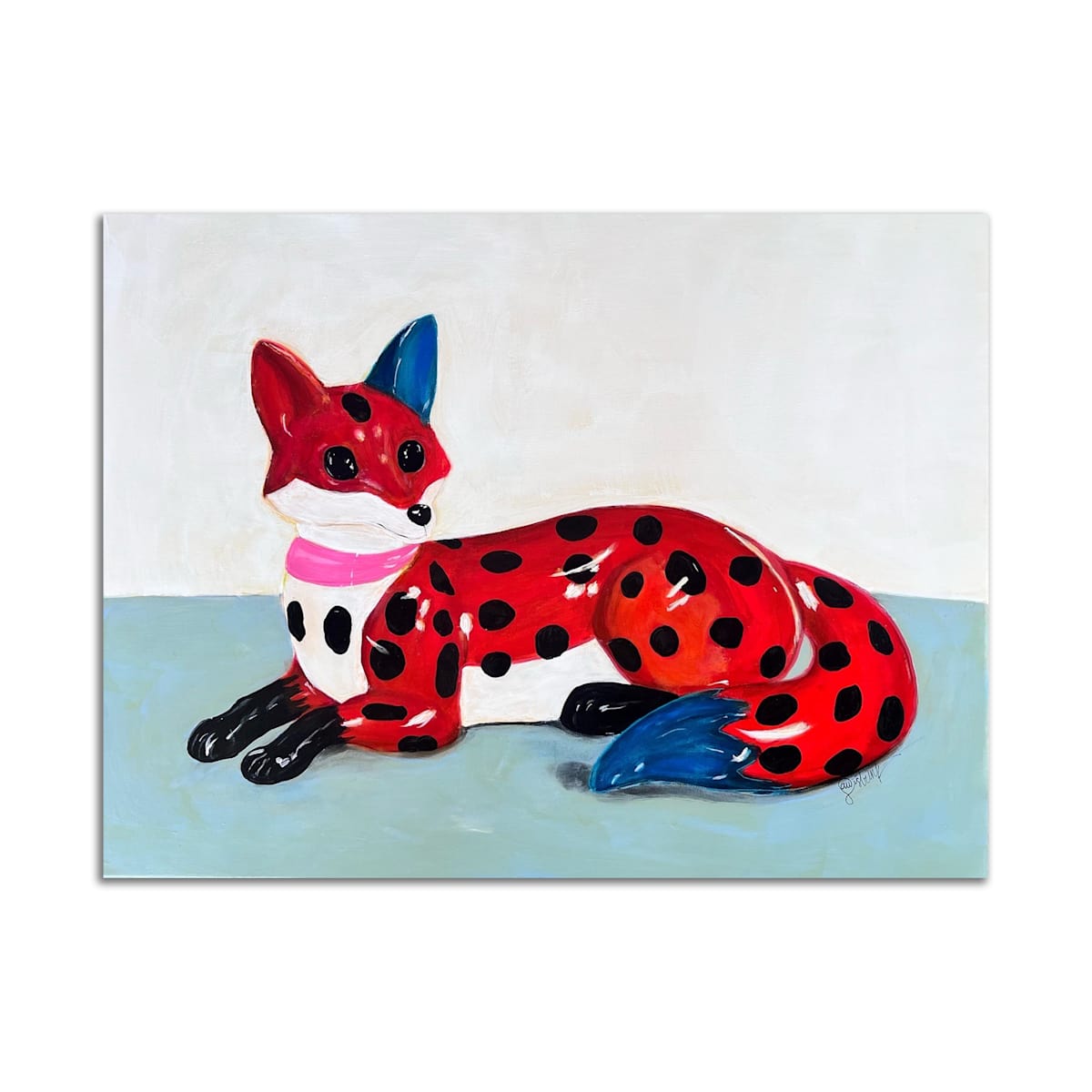 Staffordshire Fox by Anna Sistrunk 