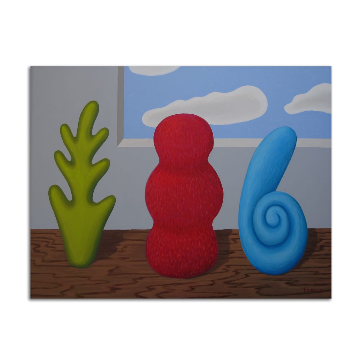 Still Life with Organic Shapes by Jane Troup 