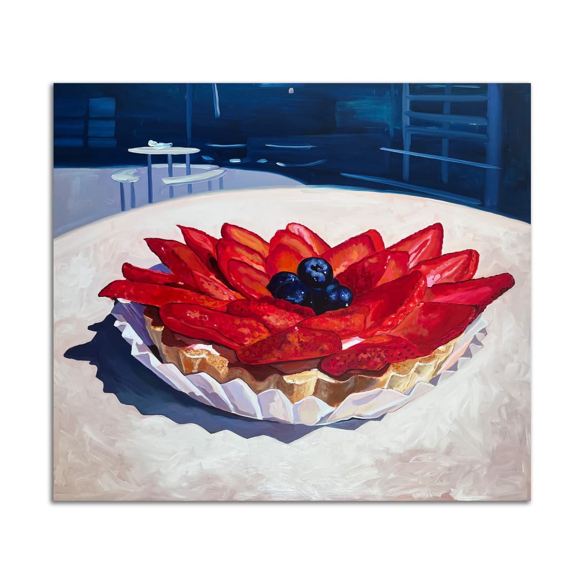 Strawberry Tart by Jared Gillett 