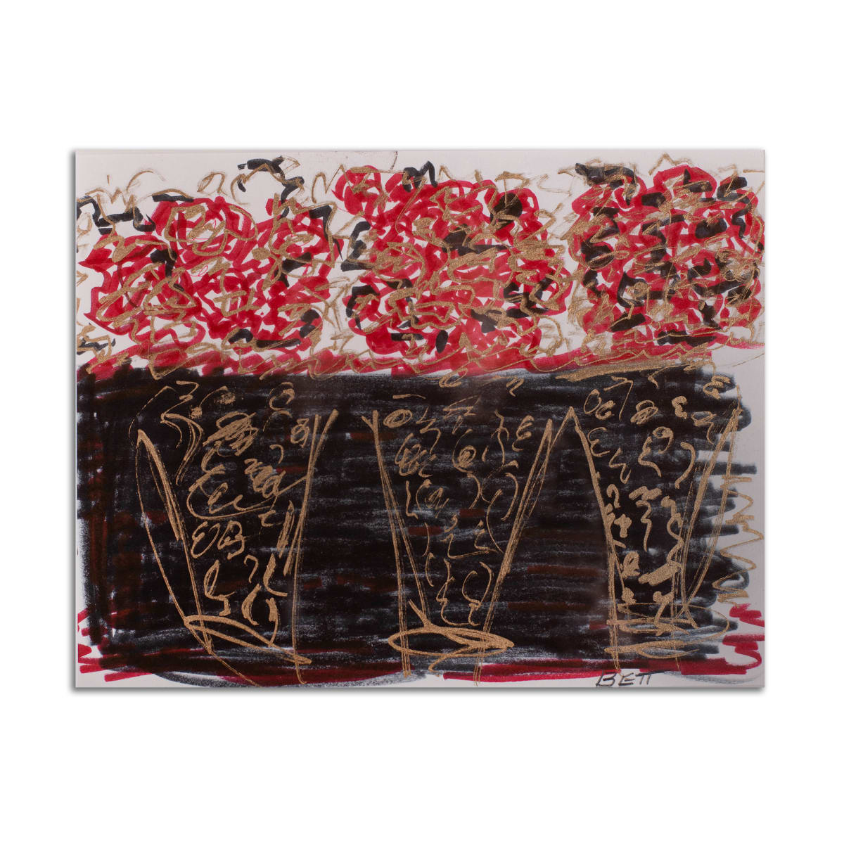 Three Vases by Betty Parnell, Image 1.