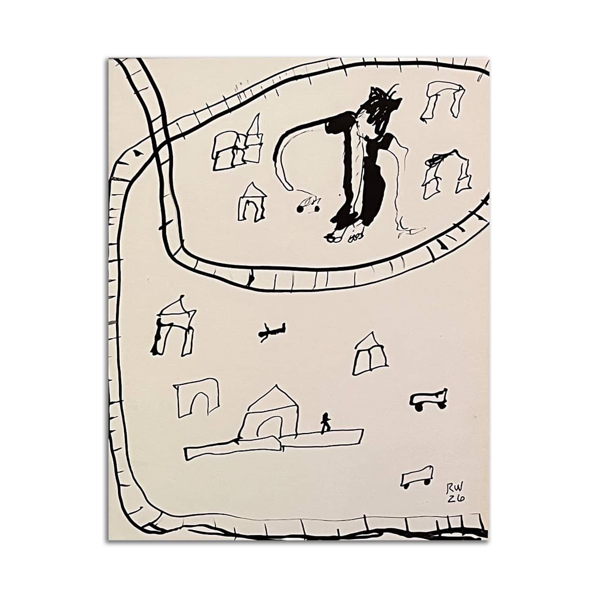Train Track by Rosie Winstead, Image 1.