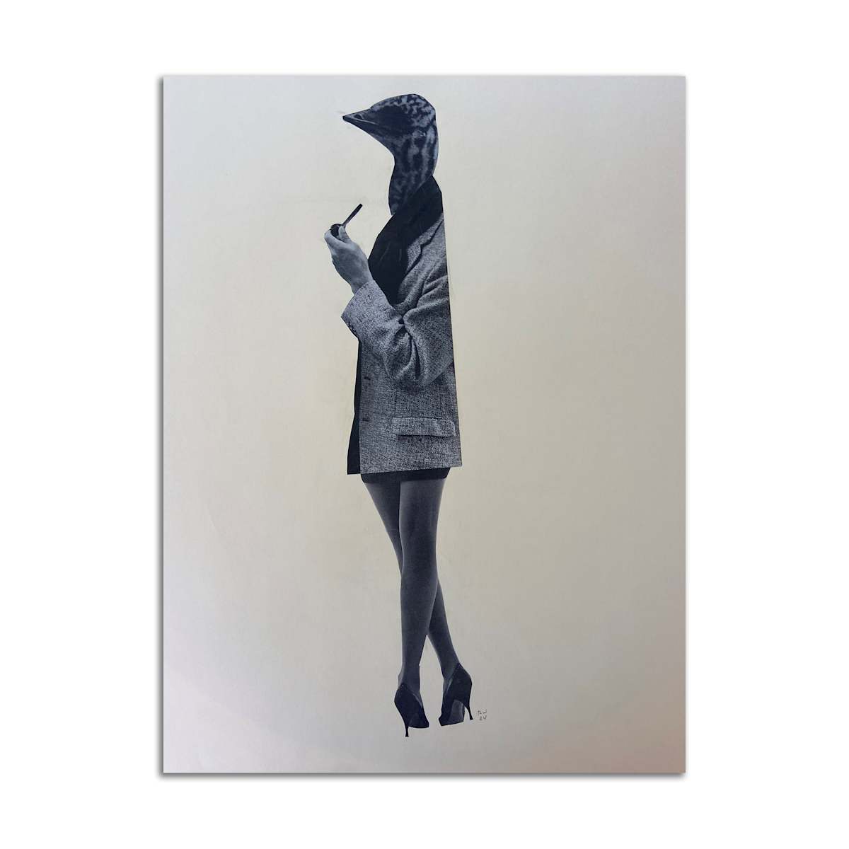 Twisted Bird with a Pipe by Rosie Winstead, Image 2.