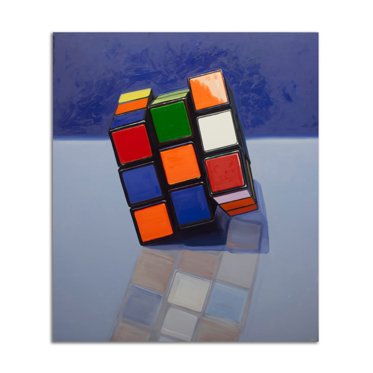 Unresolved Rubik's by Jared Gillett 