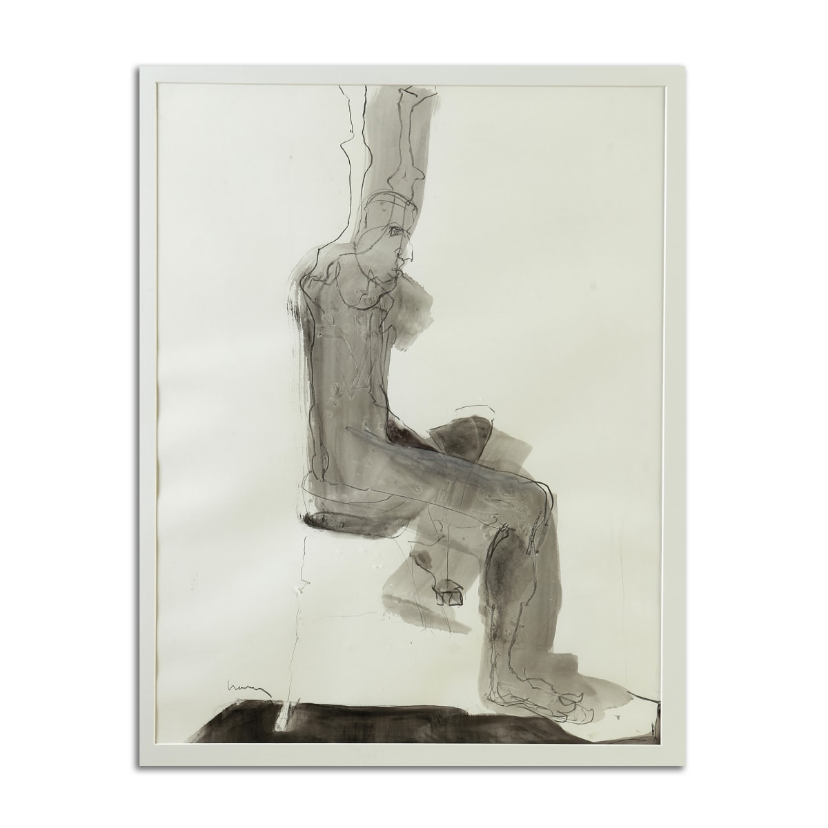 Untitled (Grey figure) by Stephanie Cramer 