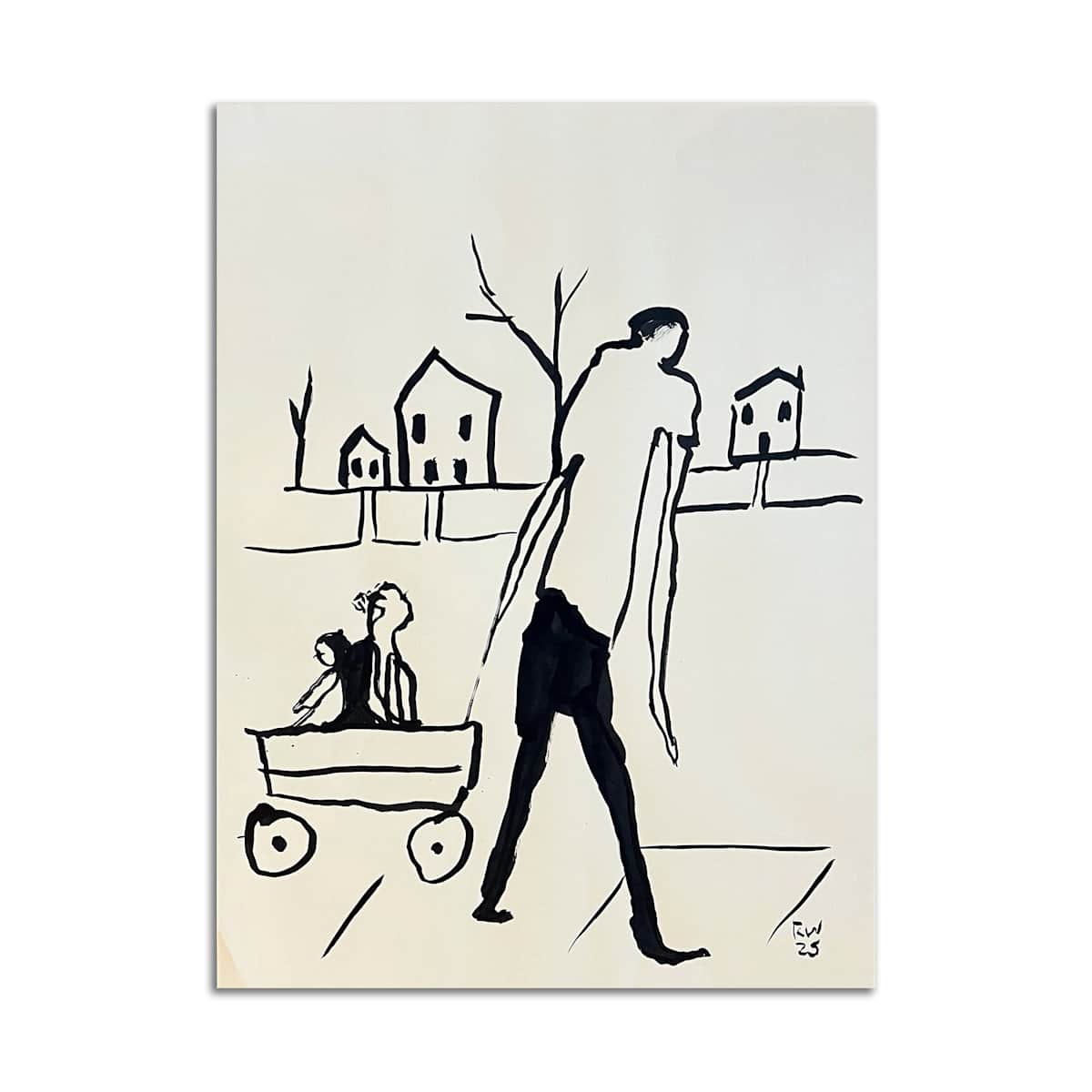 Wagon by Rosie Winstead 