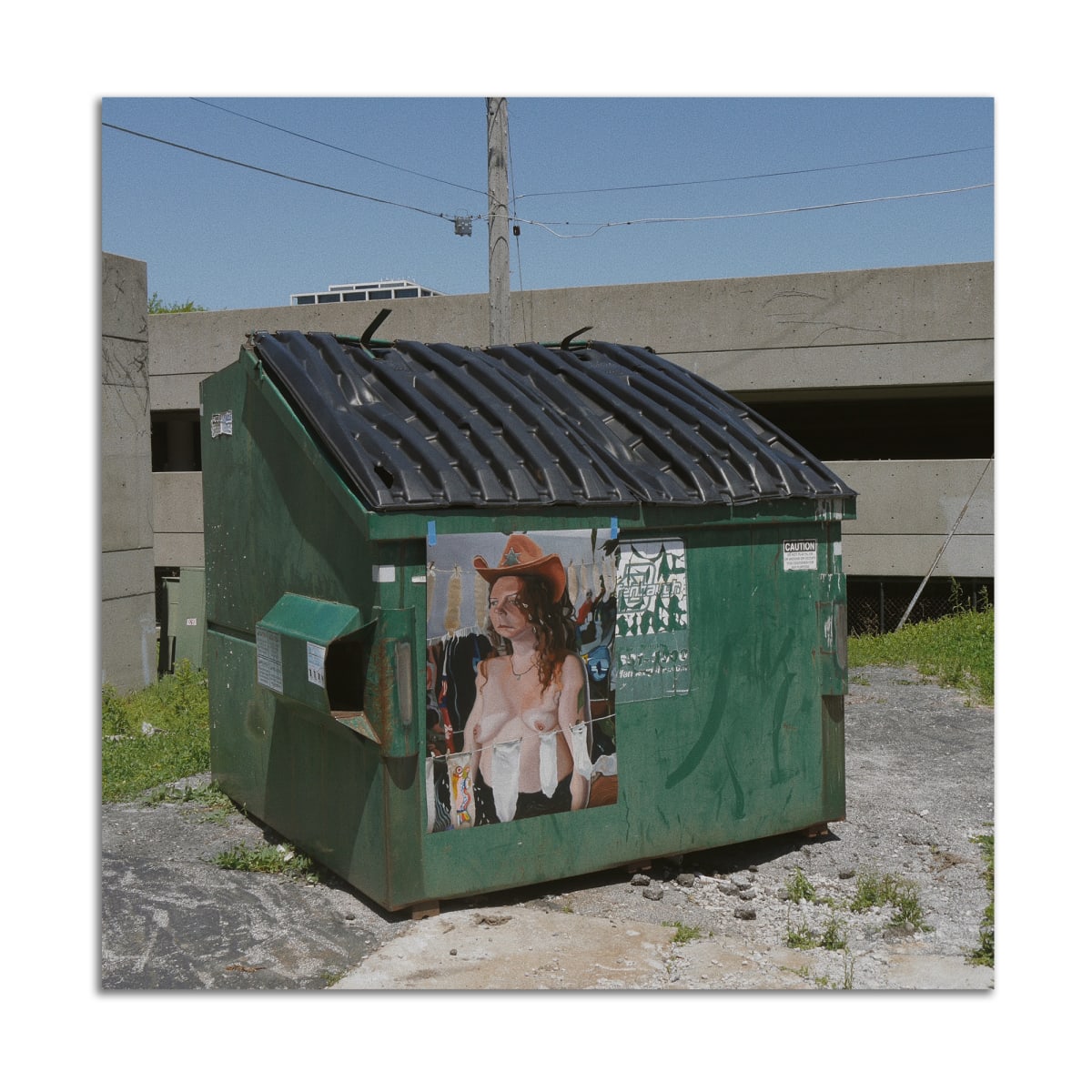 dumpster I by Madeline Brice 