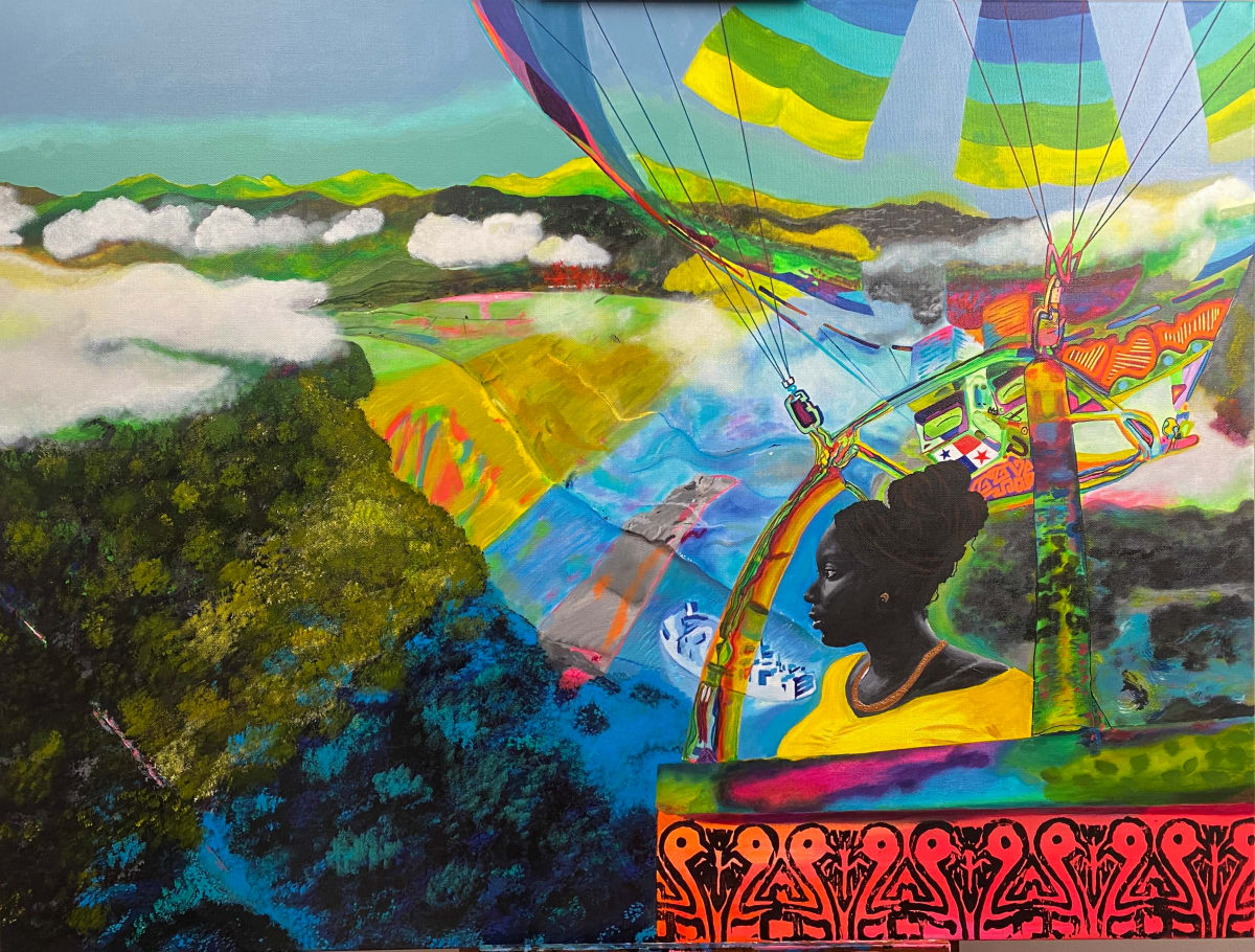 Clarke’s Homage by Jailon Lightfoot  Image: Floating over Panama 