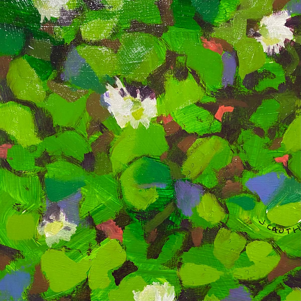 Luck by Jean Lee Cauthen  Image: Framed