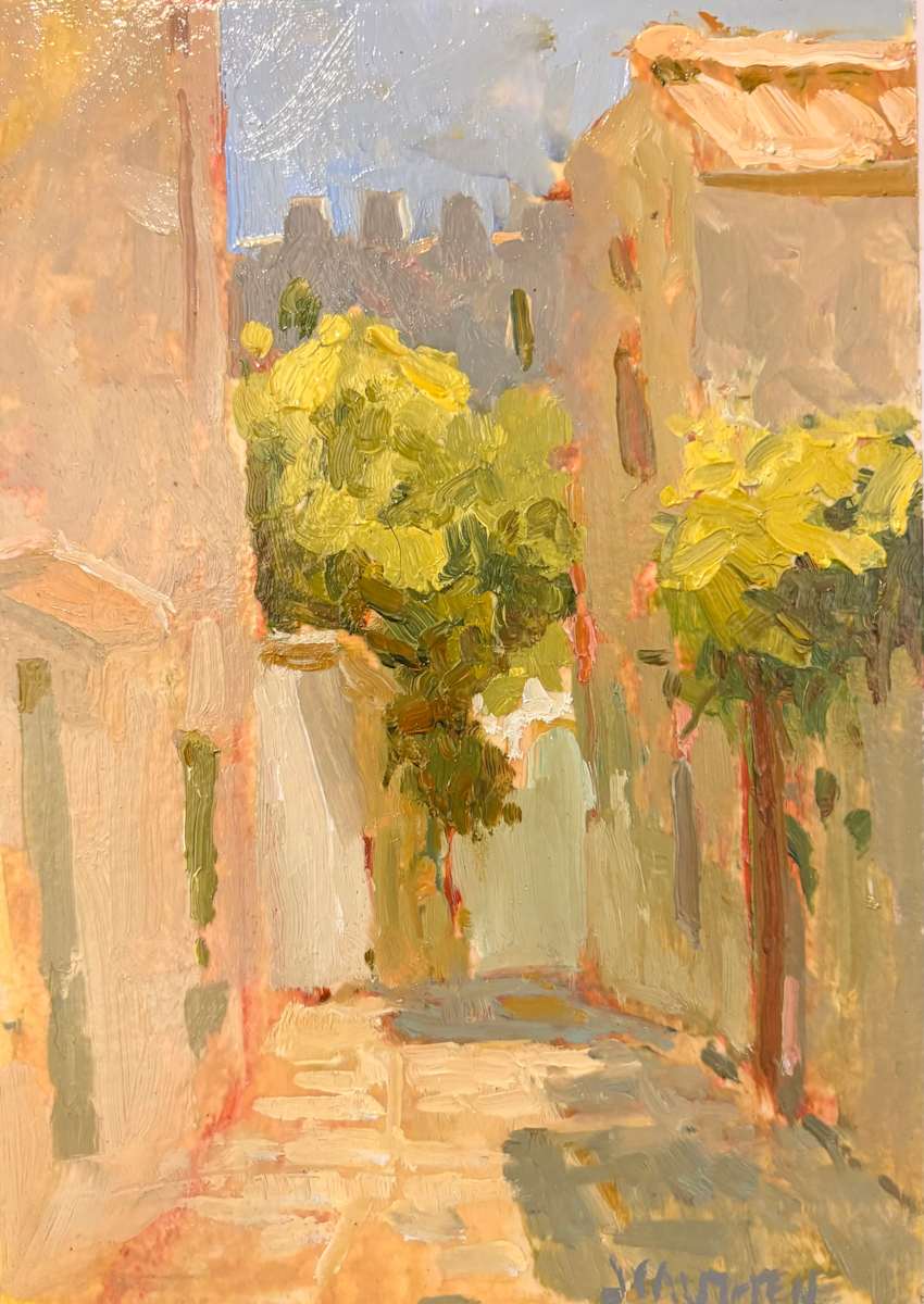 Erice Mt Lane by Jean Lee Cauthen, Image 1.