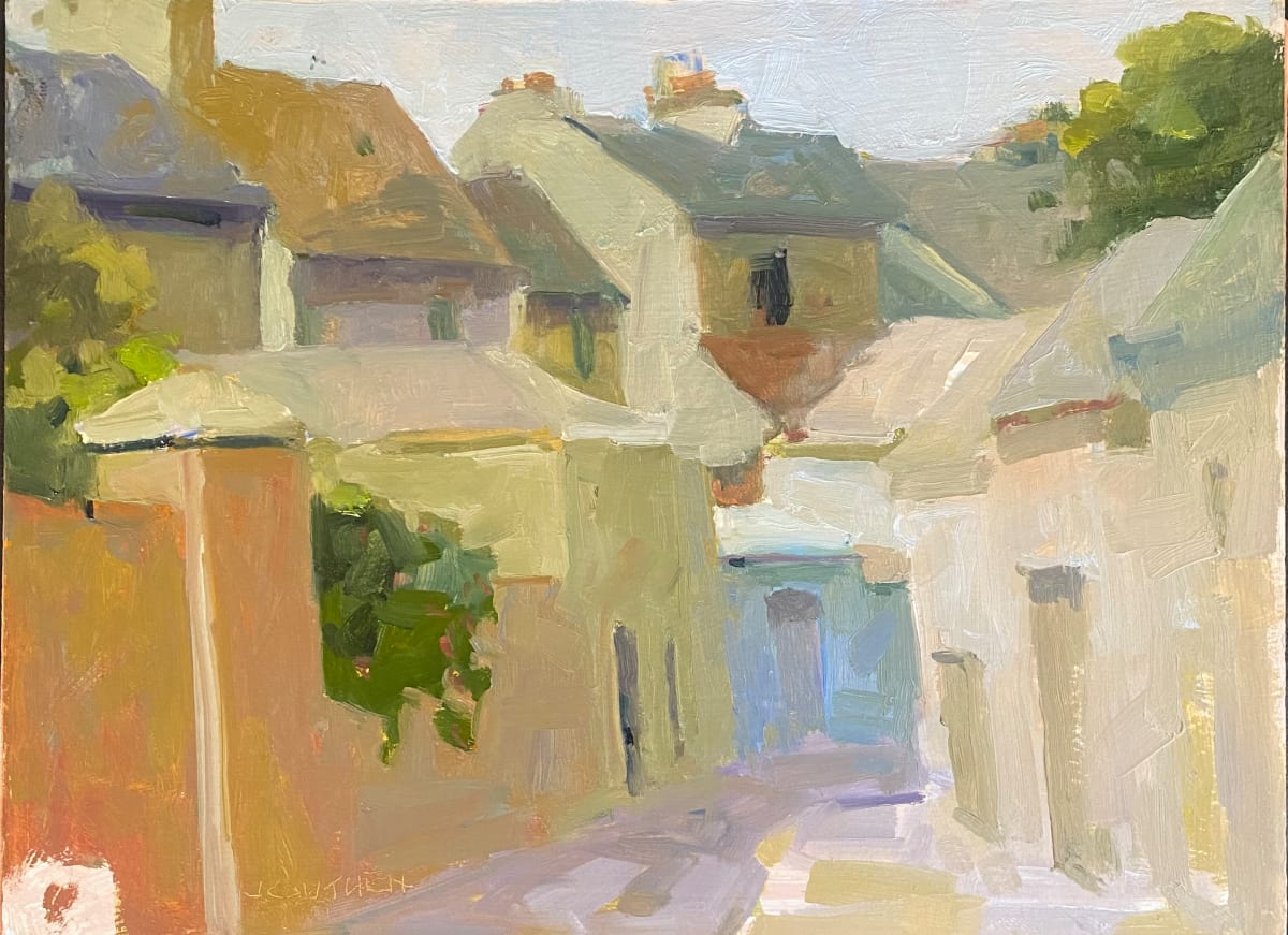 Behind Billy’s by Jean Lee Cauthen  Image: Paint needs patching where tape was. 